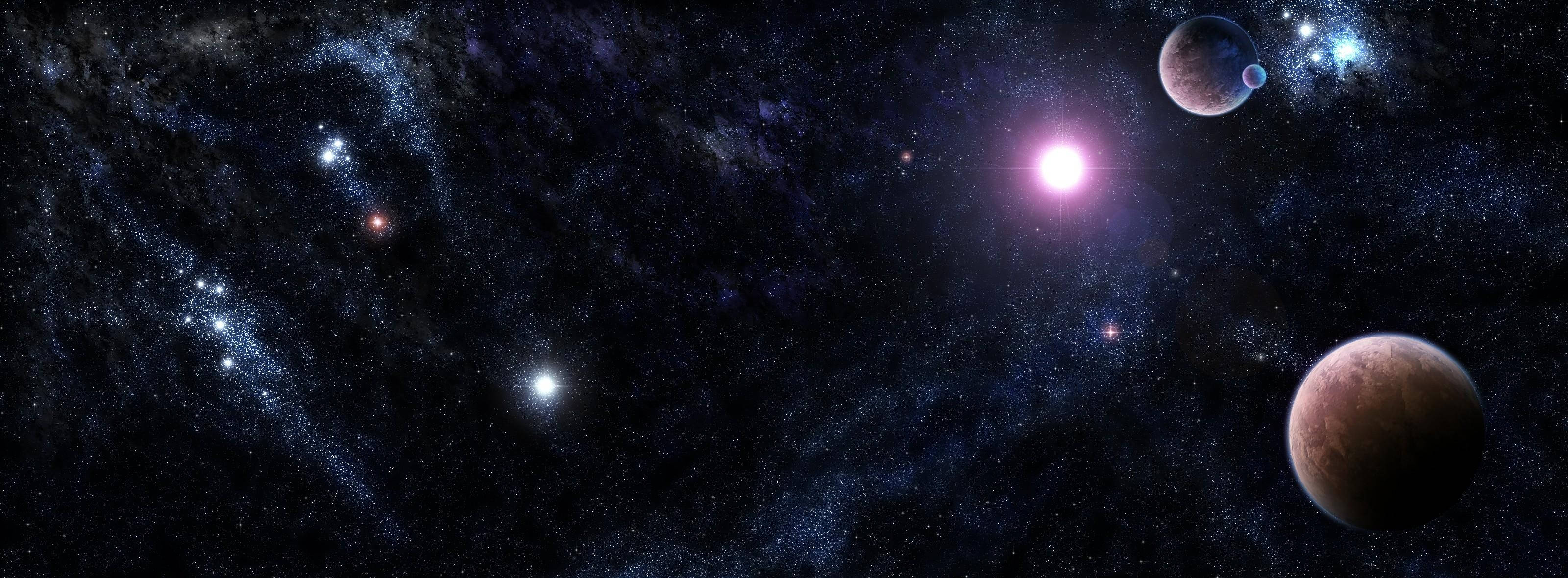 Madilim na Galaxy sa Uniberso Wallpaper
