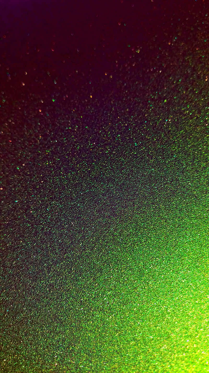 Madilim na Gradient na Berdeng Kislap na Background Wallpaper