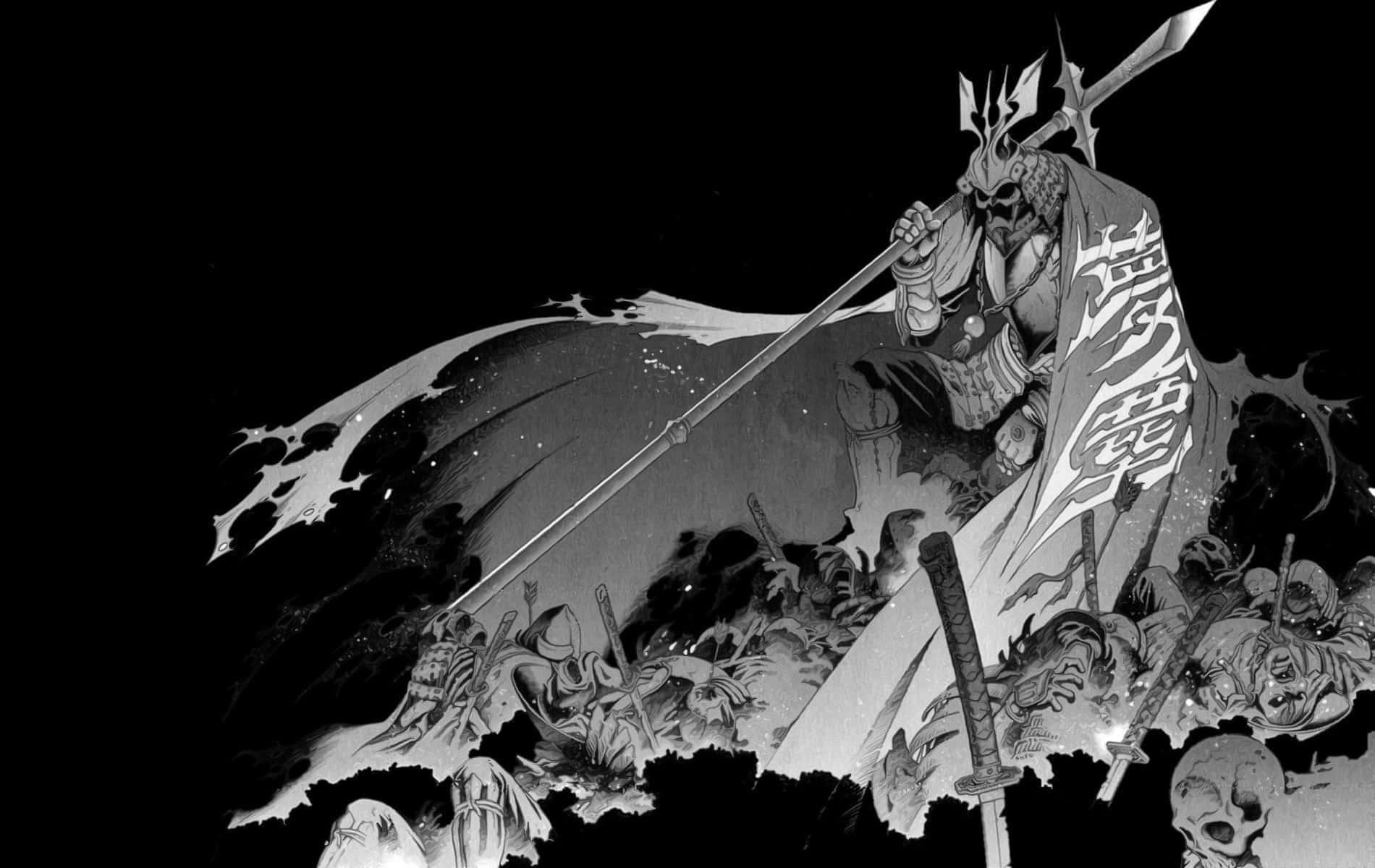 Madilim na Japanese Spectrum Nexus Berserk Manga Wallpaper