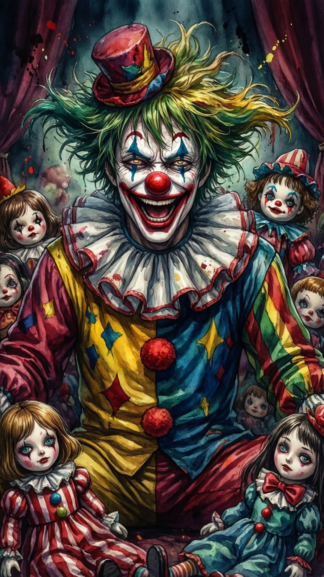 Madilim na Karnabal Wallpaper