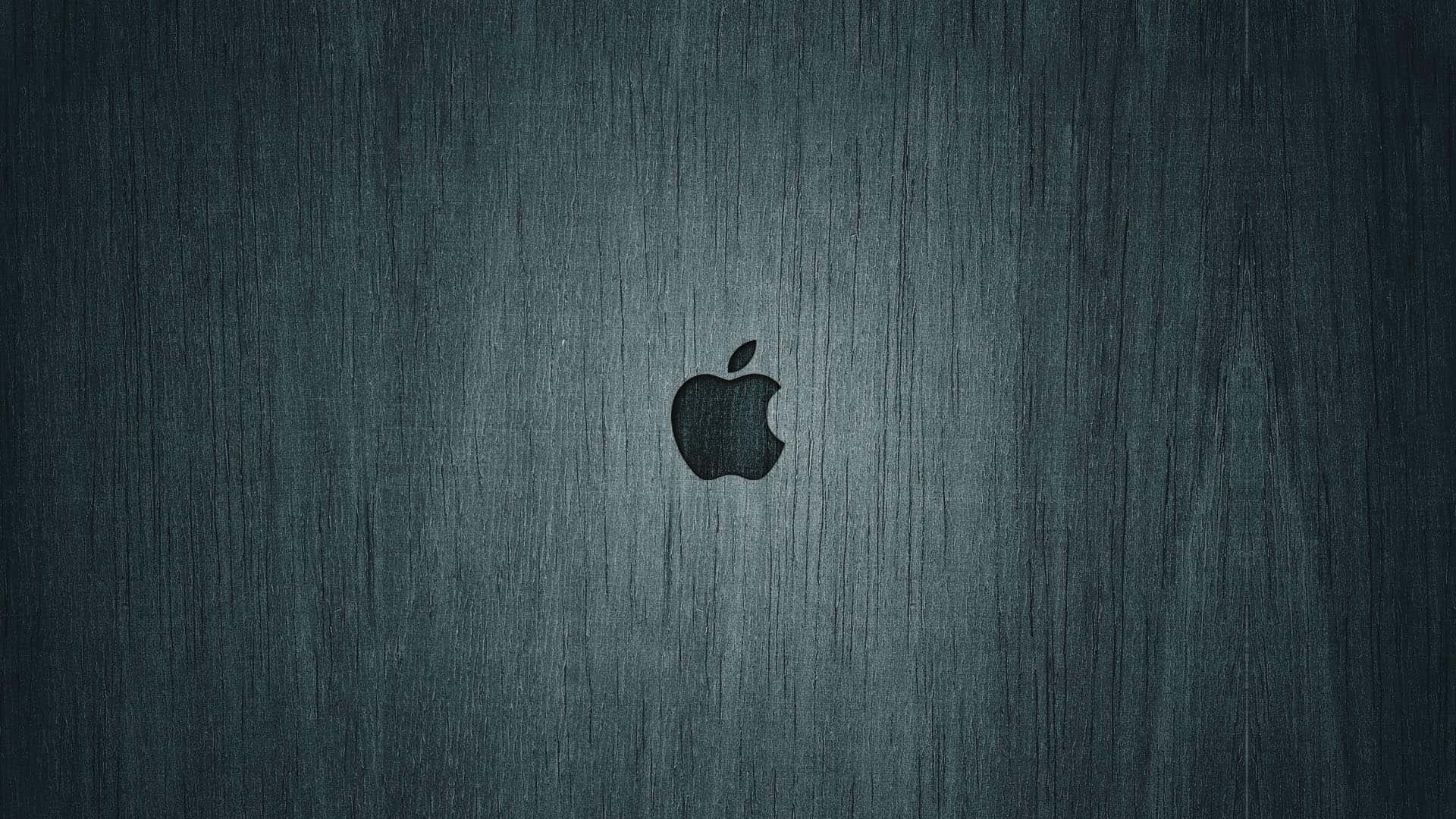 Madilim na Kulay Abong Kahoy na Ibabaw HD Apple Background Wallpaper