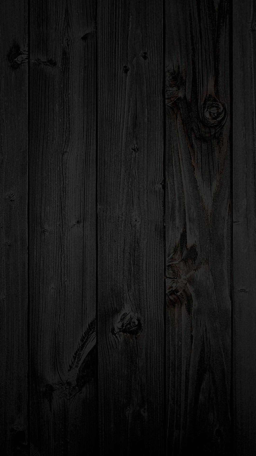 Madilim na Teleponong Pattern ng Kahoy Wallpaper