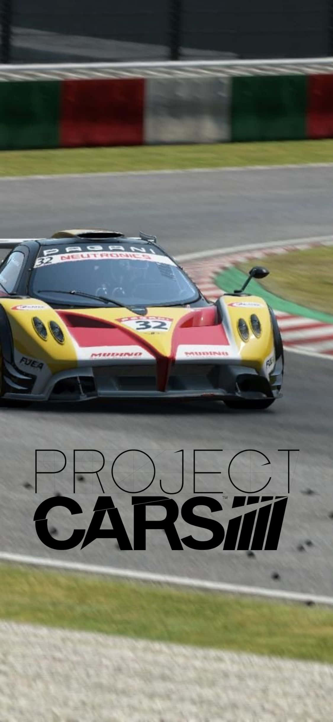 Mag-drive sa mga bagong taas kasama ang iPhone Xs Project Cars Wallpaper