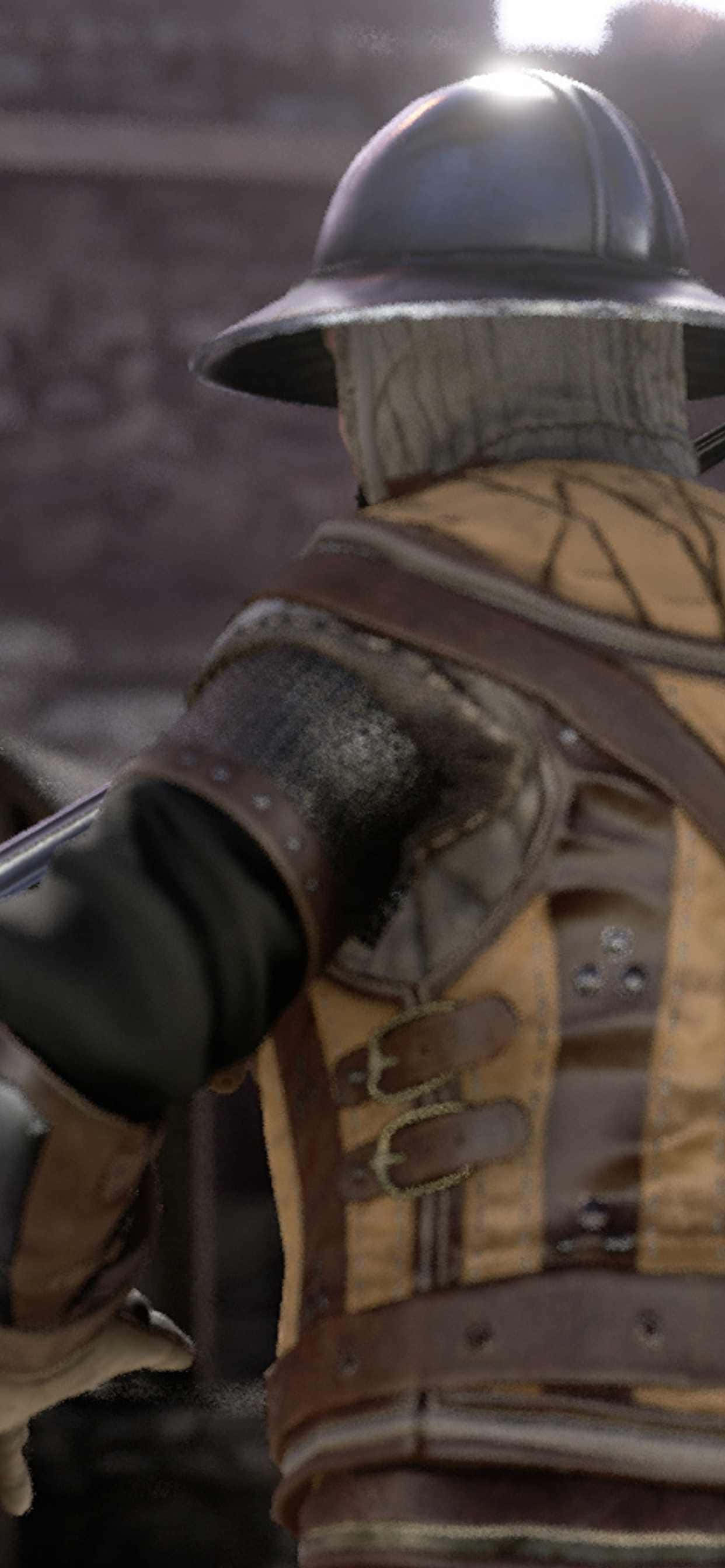 Mag-enjoy ng Paglalaro ng Mordhau sa Iyong iPhone Xs Max Wallpaper