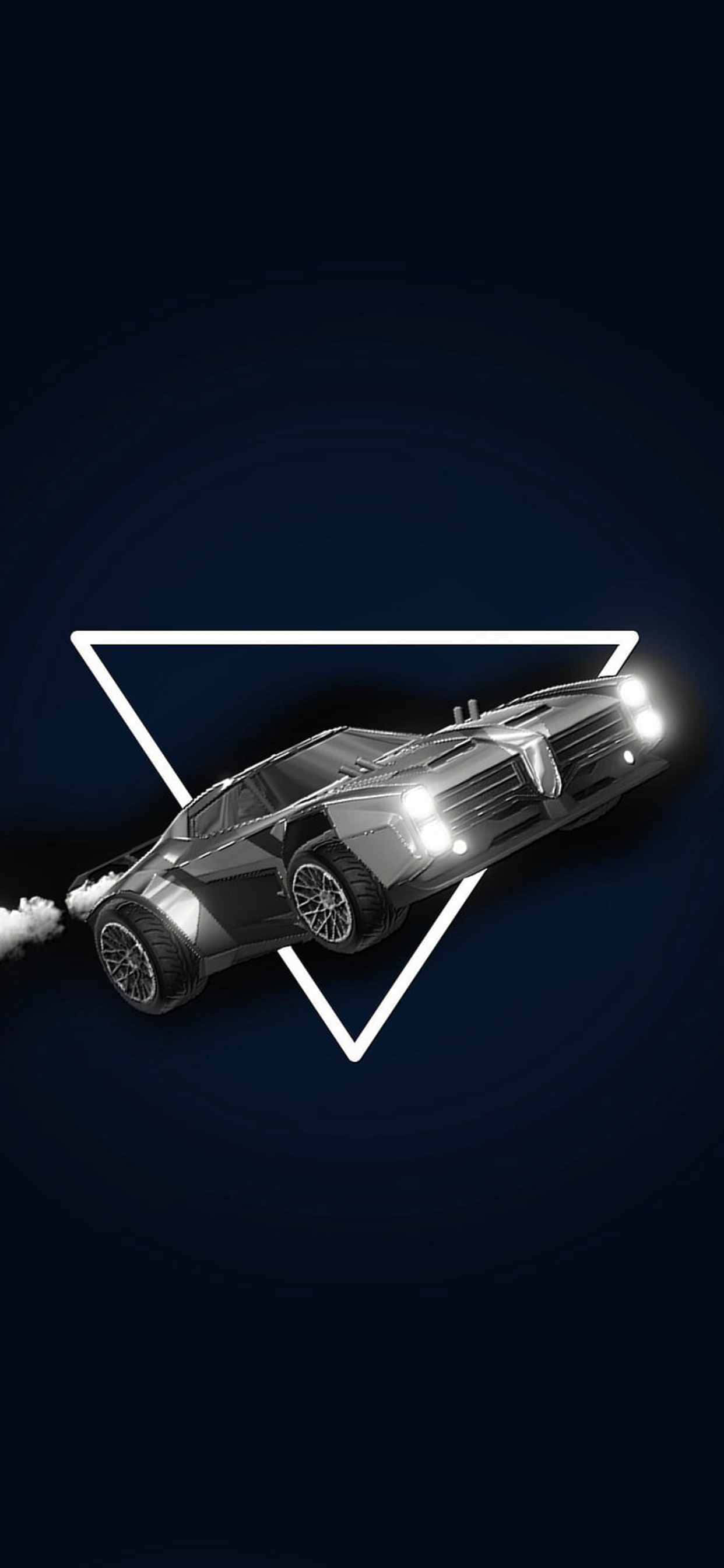 Enjoy the Exciting World of Rocket League on iPhone Xs Max Wallpaper