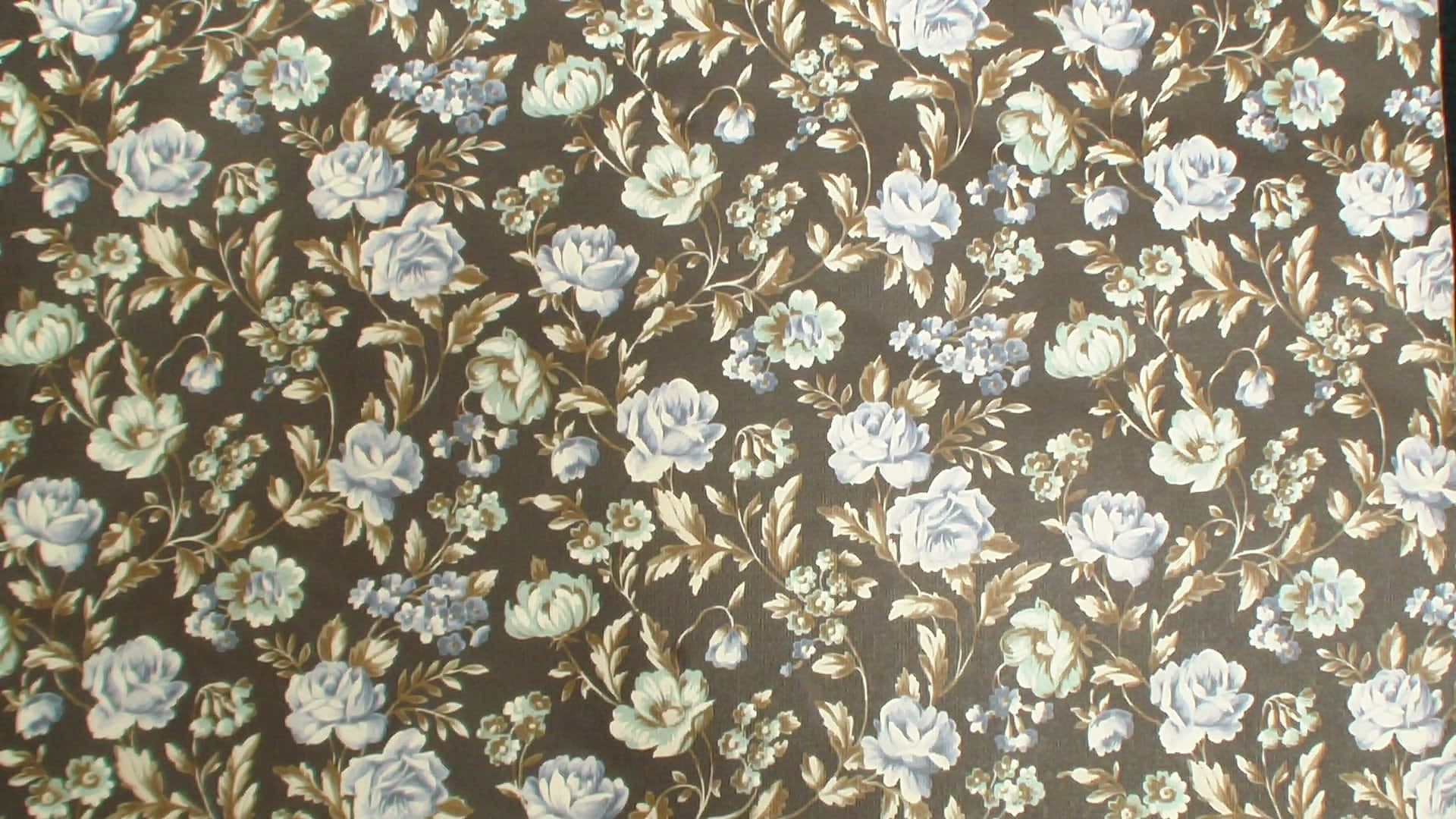 Mag-groovy sa ganitong pattern na may bulaklak na inspirasyon ng 70s! Wallpaper