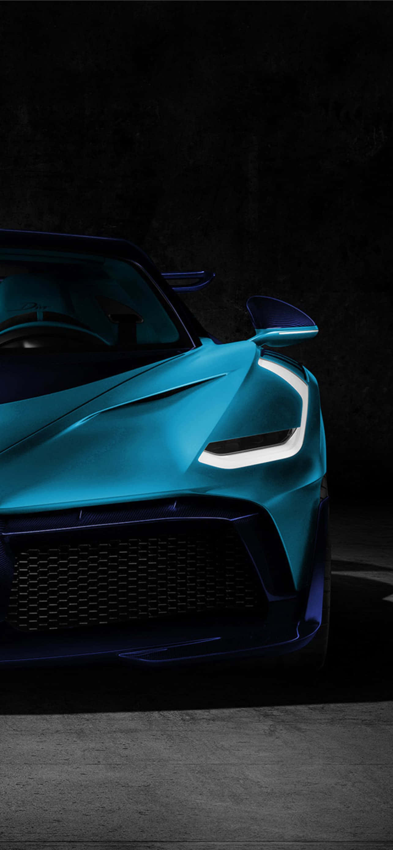 Mag-Joy Ride sa Blue Car Wallpaper