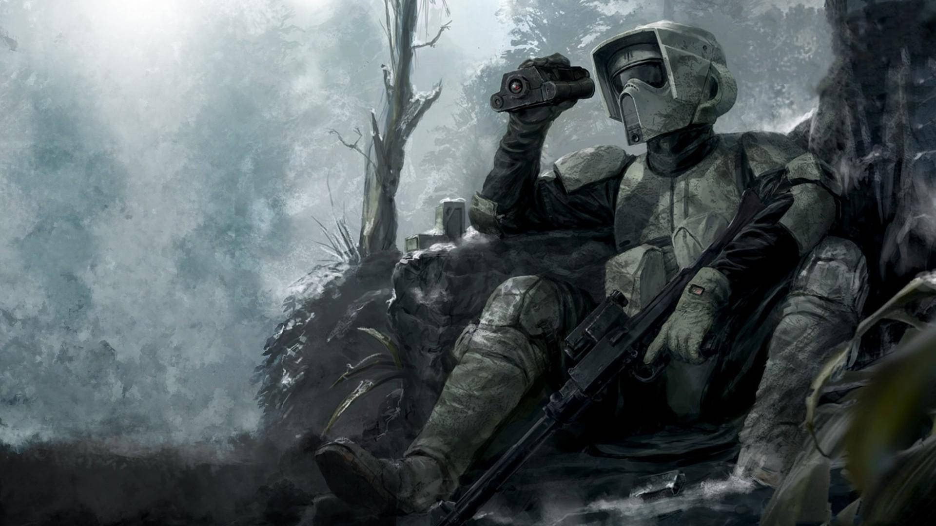 Mag-target, Stormtrooper! Wallpaper