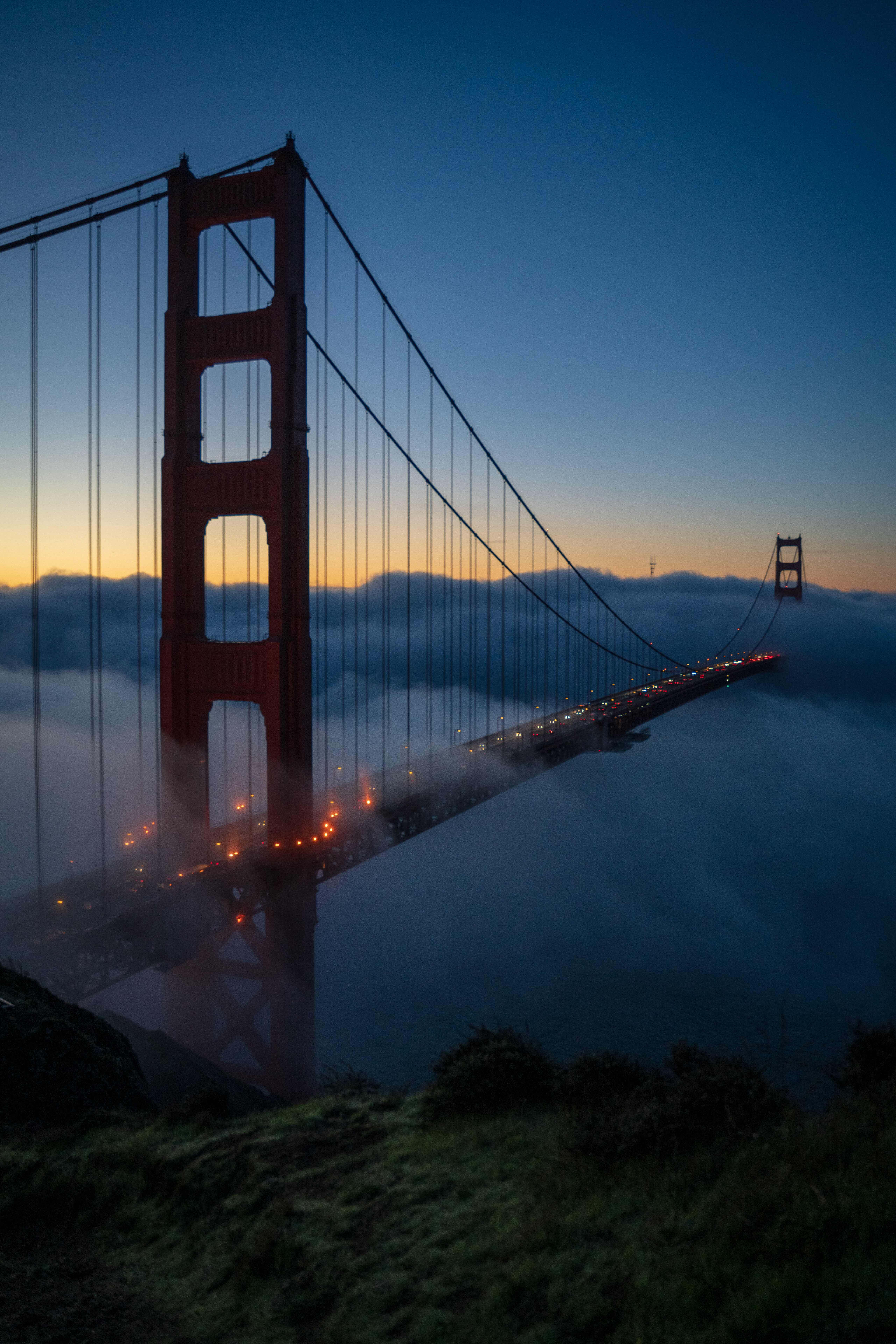 Magagandang Golden Gate Bridge iPhone Background Wallpaper