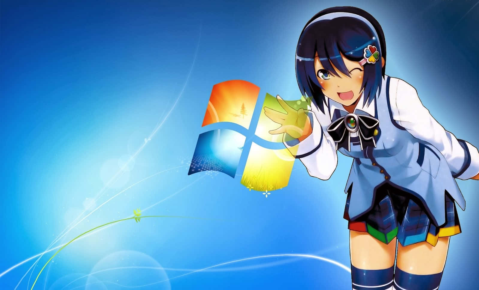 Magandang Anime Girl Windows Wallpaper