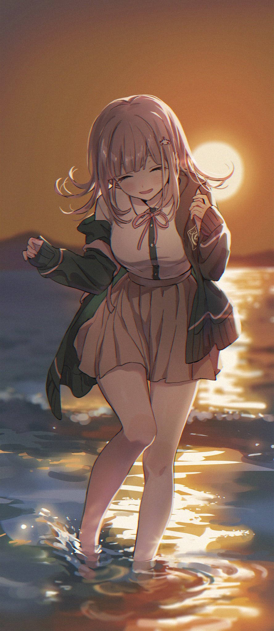 Magandang Babae Chiaki Nanami Wallpaper