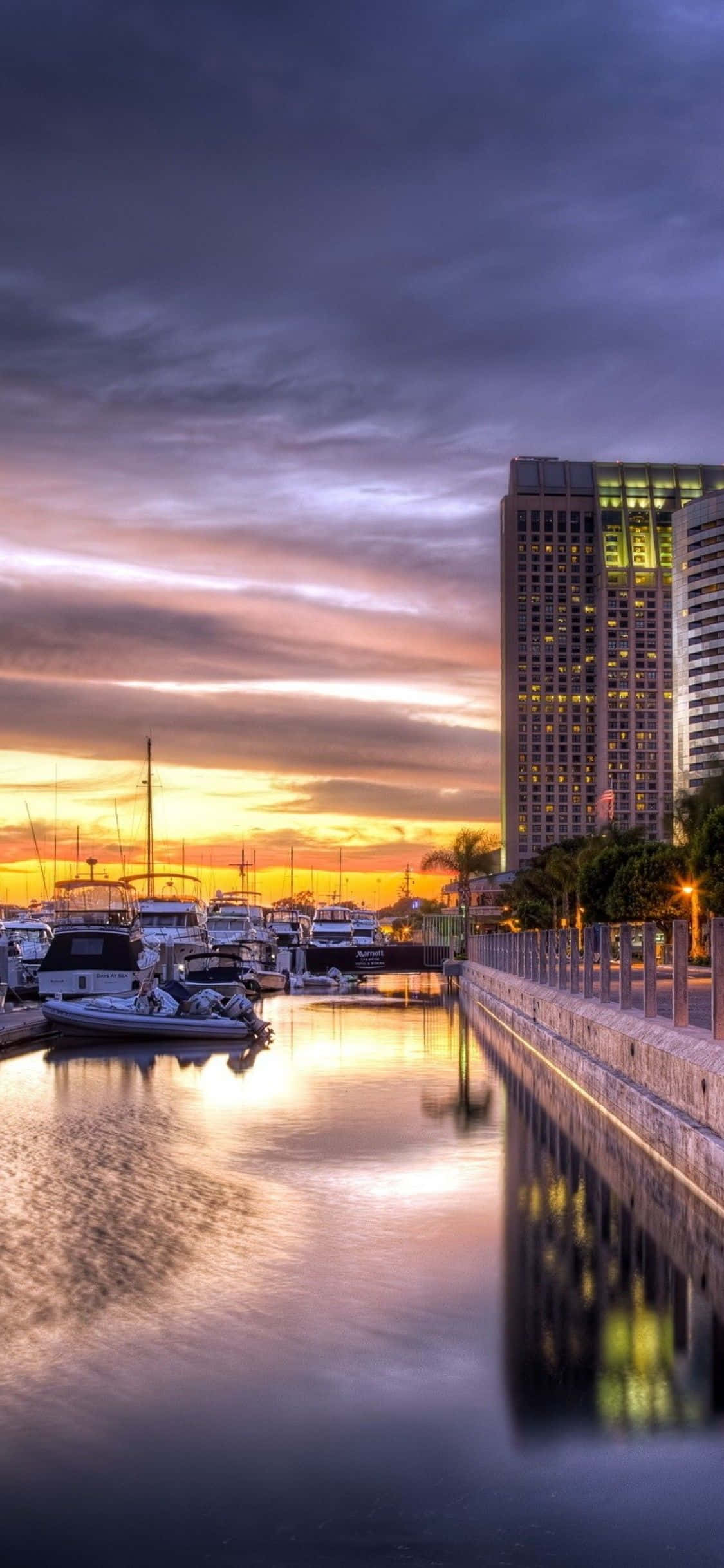 Magandang San Diego Sunset Wallpaper