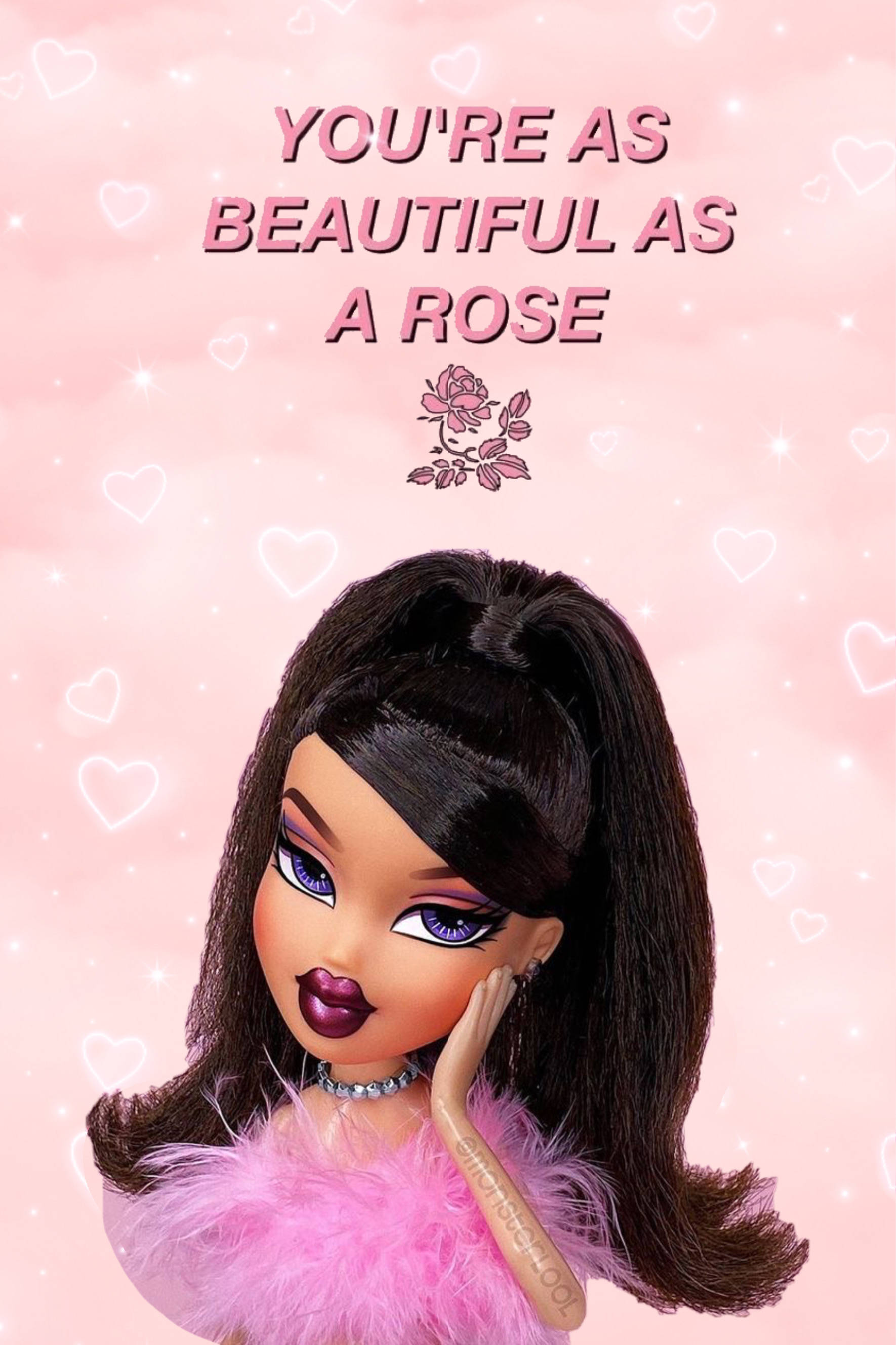 Magandang Sipi ng Bratz Aesthetic na Manika Wallpaper