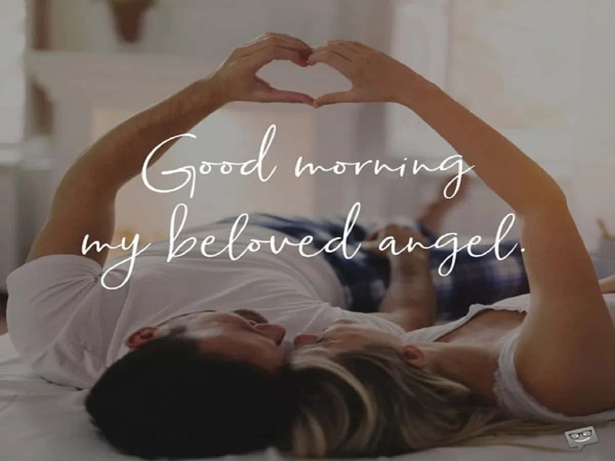 Magandang Umaga Aking Minamahal na Anghel Wallpaper