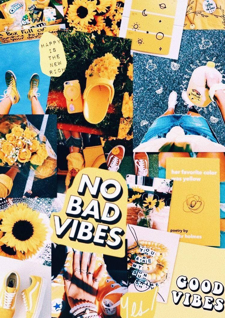 Magandang Vibes Aesthetic Collage Wallpaper