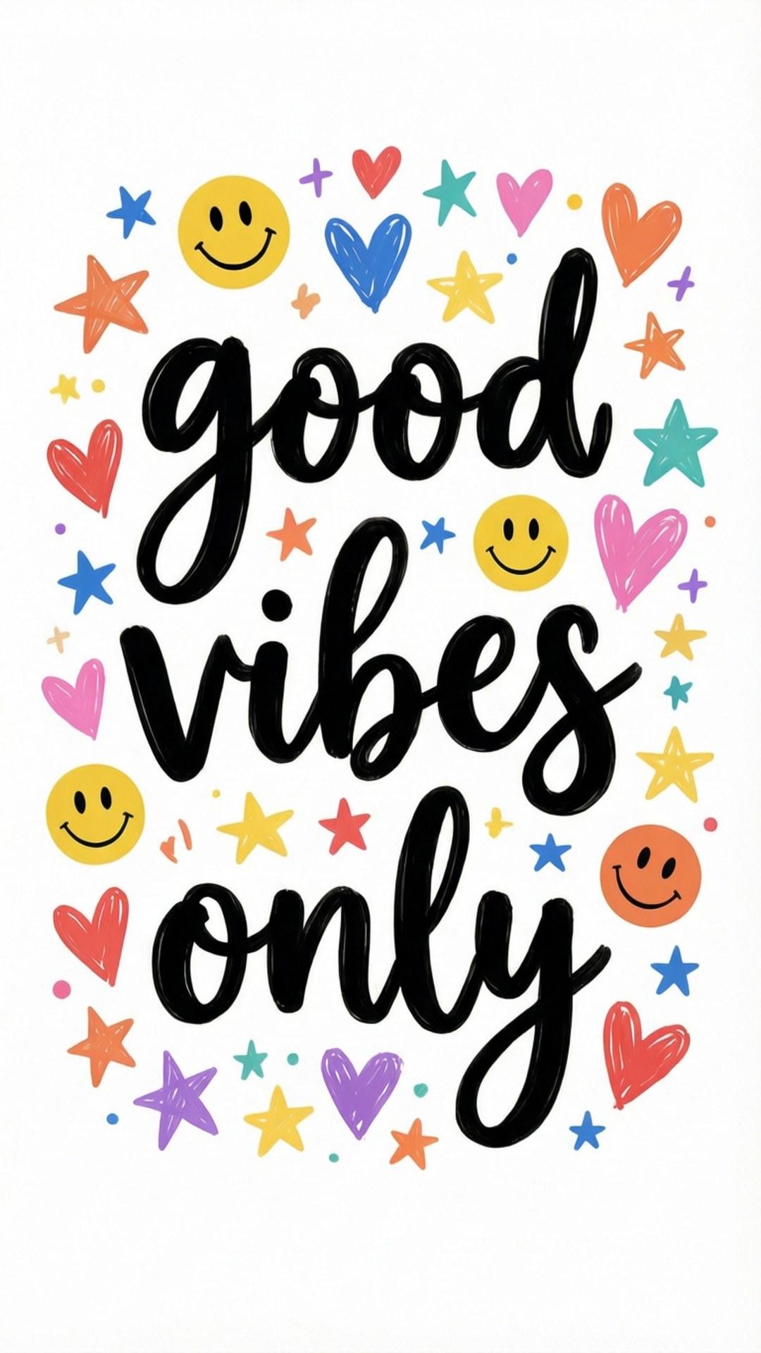 Magandang Vibes Doodles Wallpaper