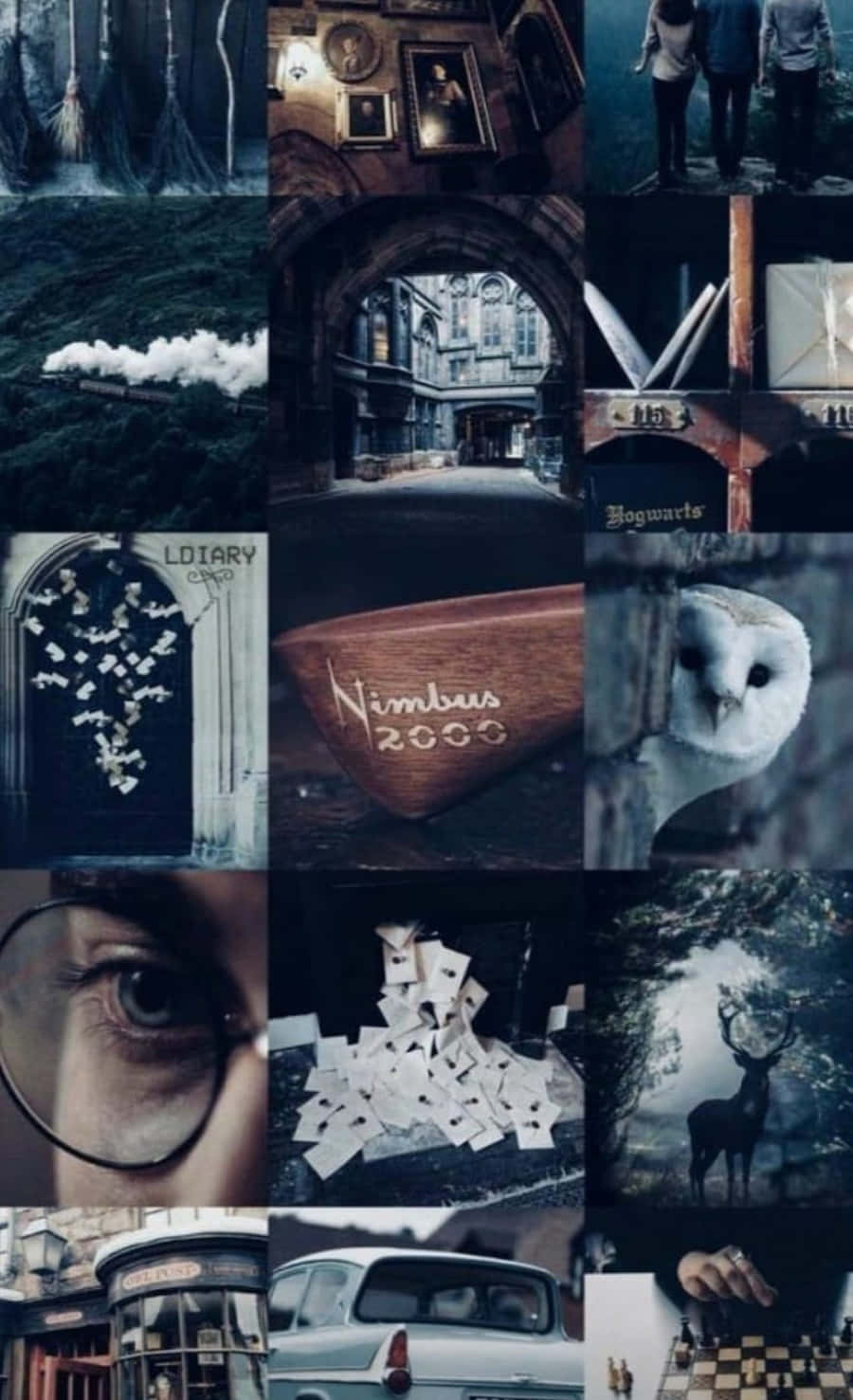 Magbigay ng Enchantment sa Iyong Dingding gamit ang Aesthetic na Harry Potter Wallpaper
