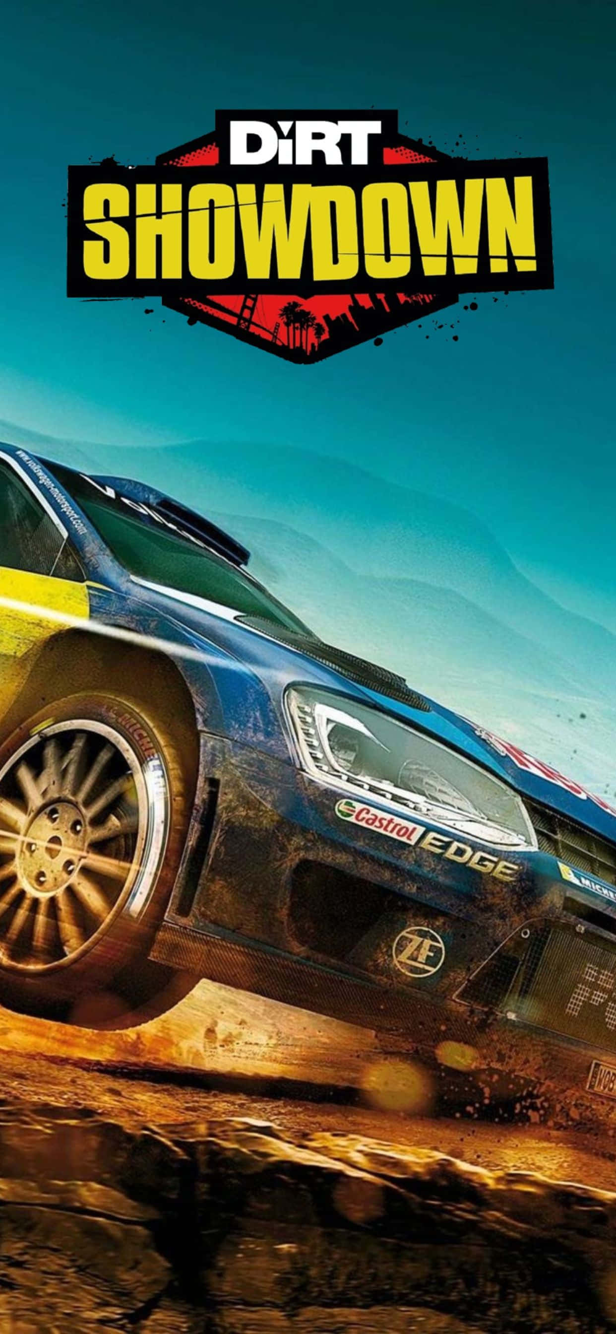 "Maghanda para sa isang Nakakasilab na Dirt Showdown sa Iyong iPhone Xs Max!" Wallpaper