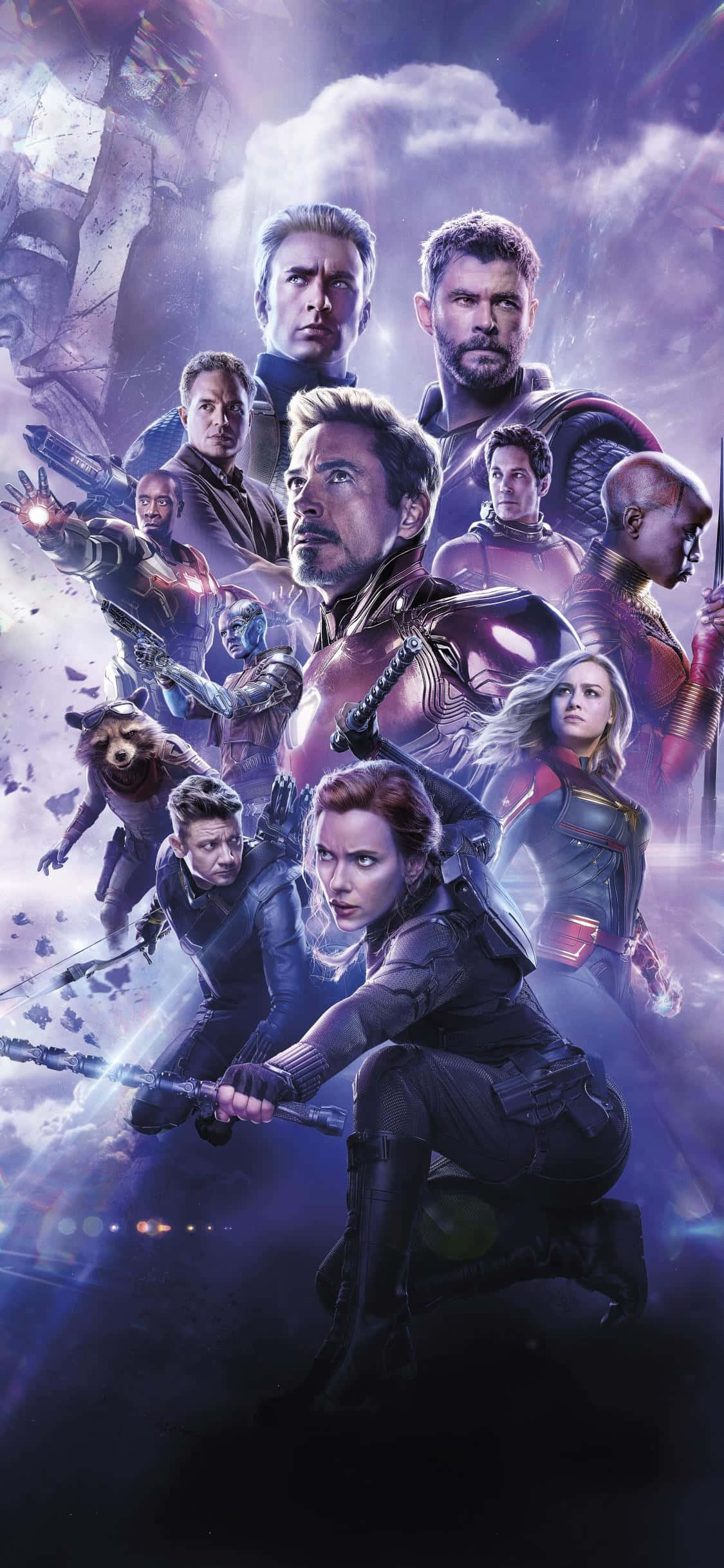 Maghanda para sa pinaka-exciting na Marvel Adventure gamit ang bagong iPhone Xs! Wallpaper
