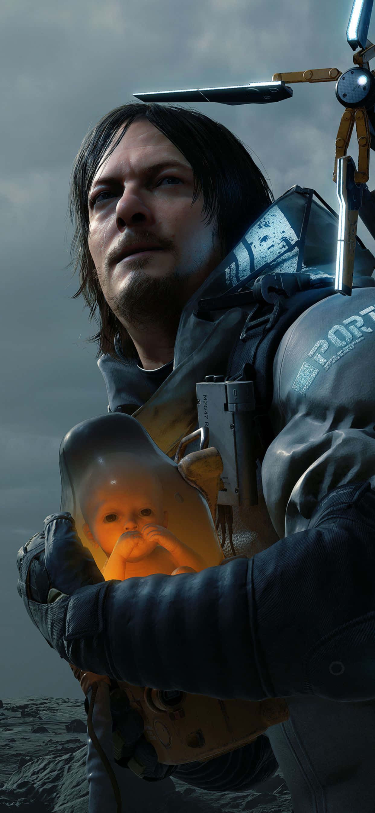 Maghanda Upang Maglaro ang Highly Anticipated Video Game: Death Stranding Sa Iyong iPhone Xs Max Wallpaper