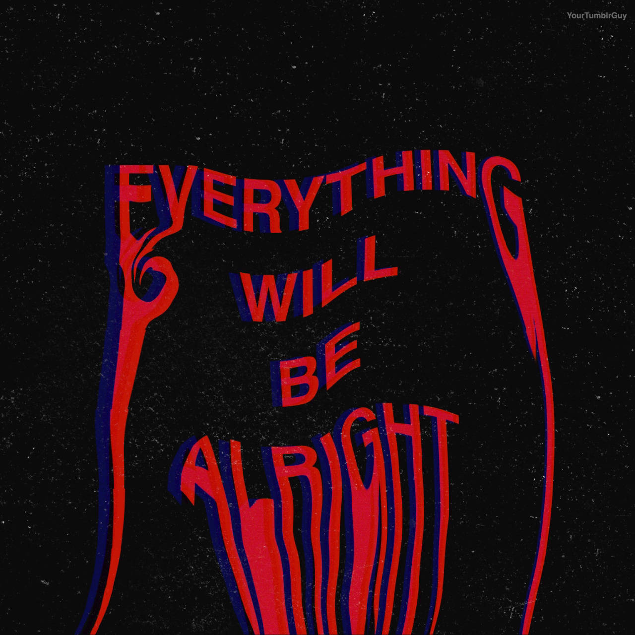Magiging Maayos ang Lahat Trippy Aesthetic Wallpaper