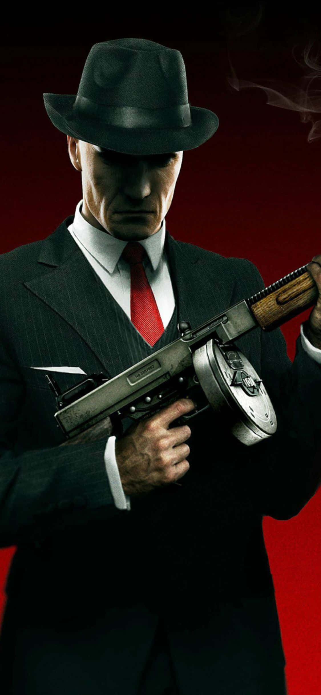 Maging ang Ultimate Hitman gamit ang iPhone X Wallpaper