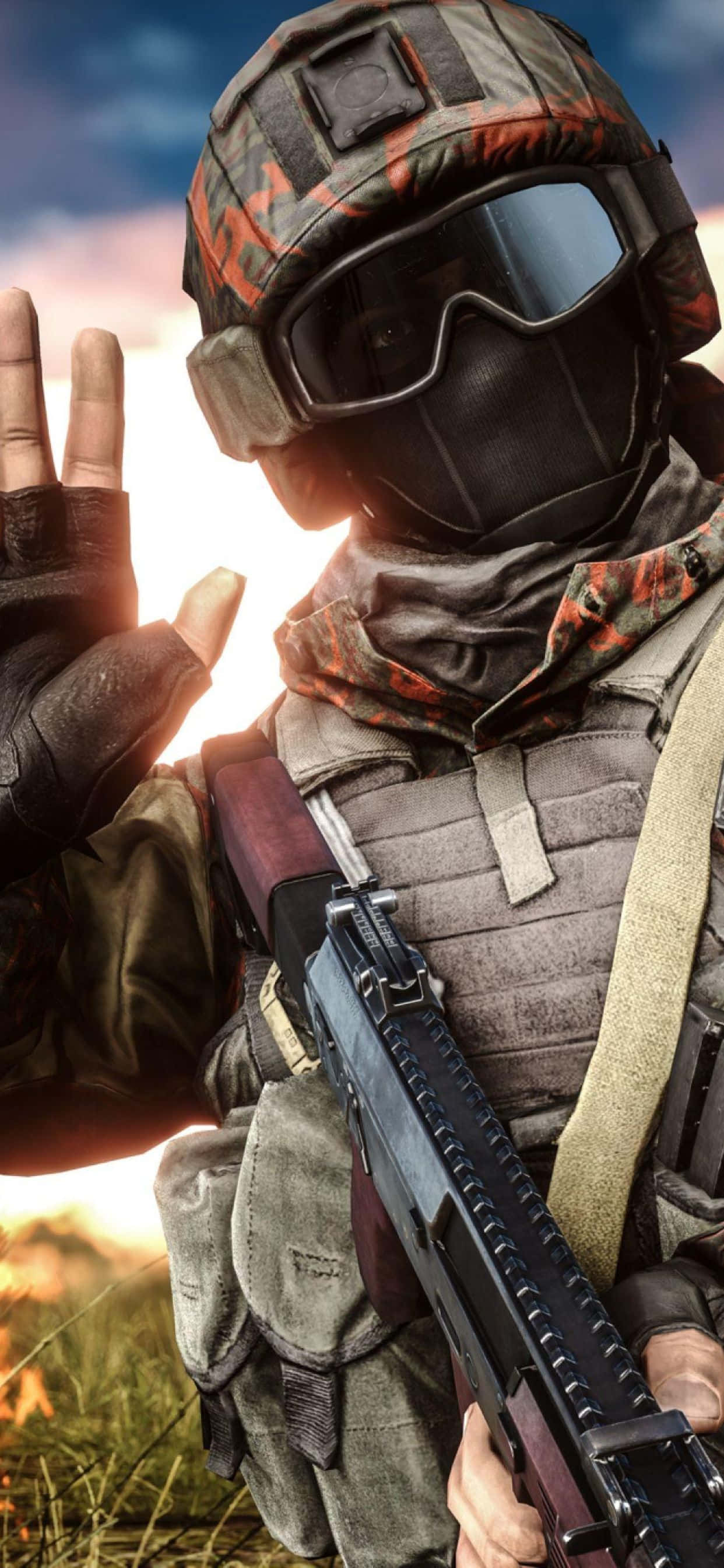 Maging Bayani sa HD Battlefield V Wallpaper