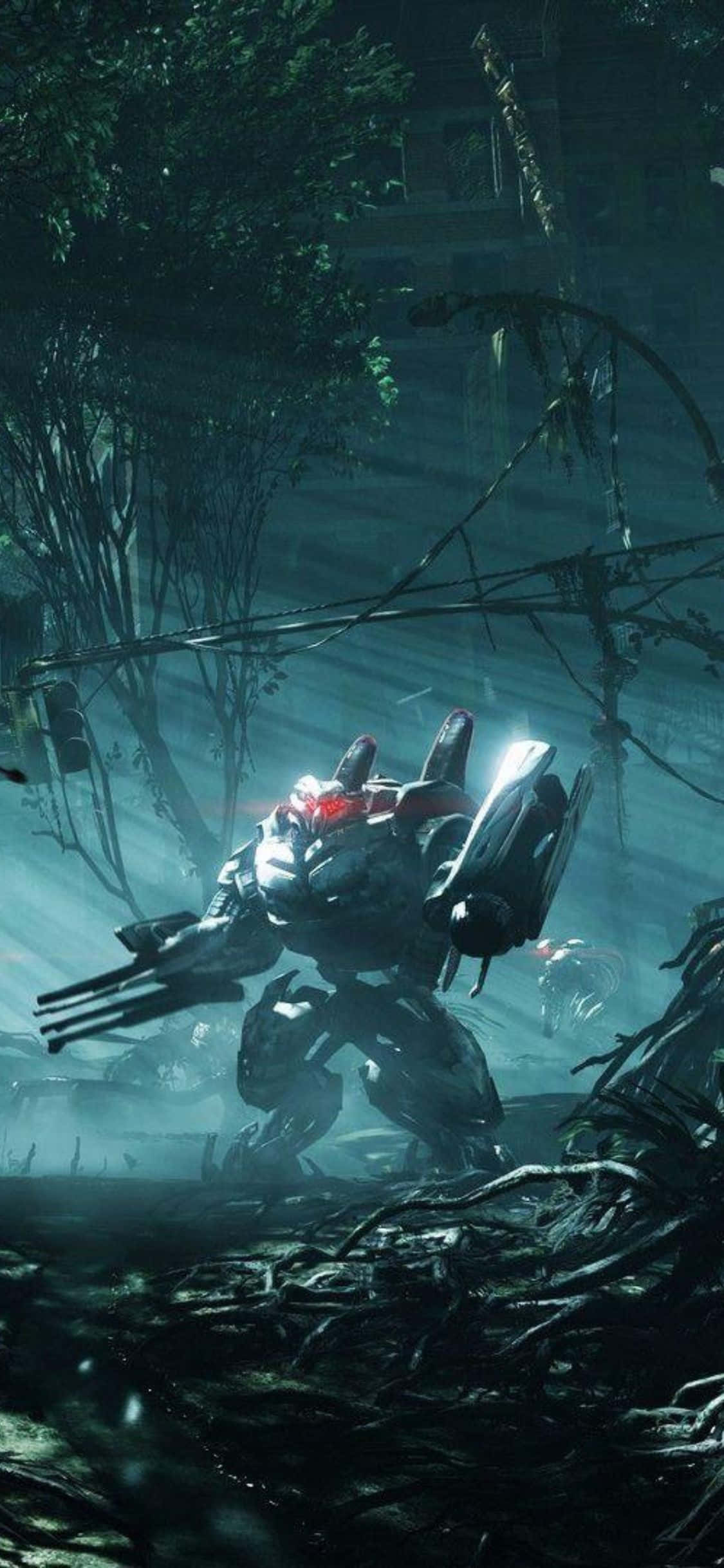 Maging hindi mapigilan sa #iPhoneX at Crysis 3 Wallpaper