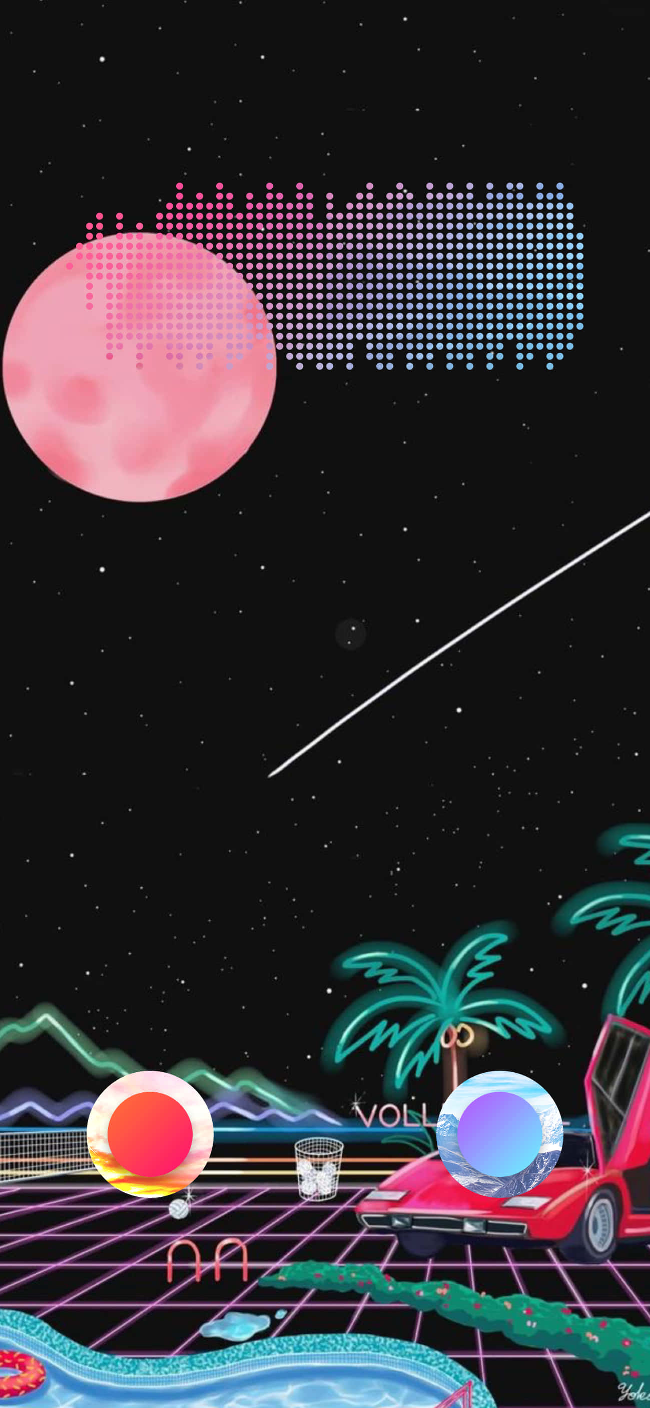 Maging Malikhain Gamit ang Graphic iPhone Wallpaper