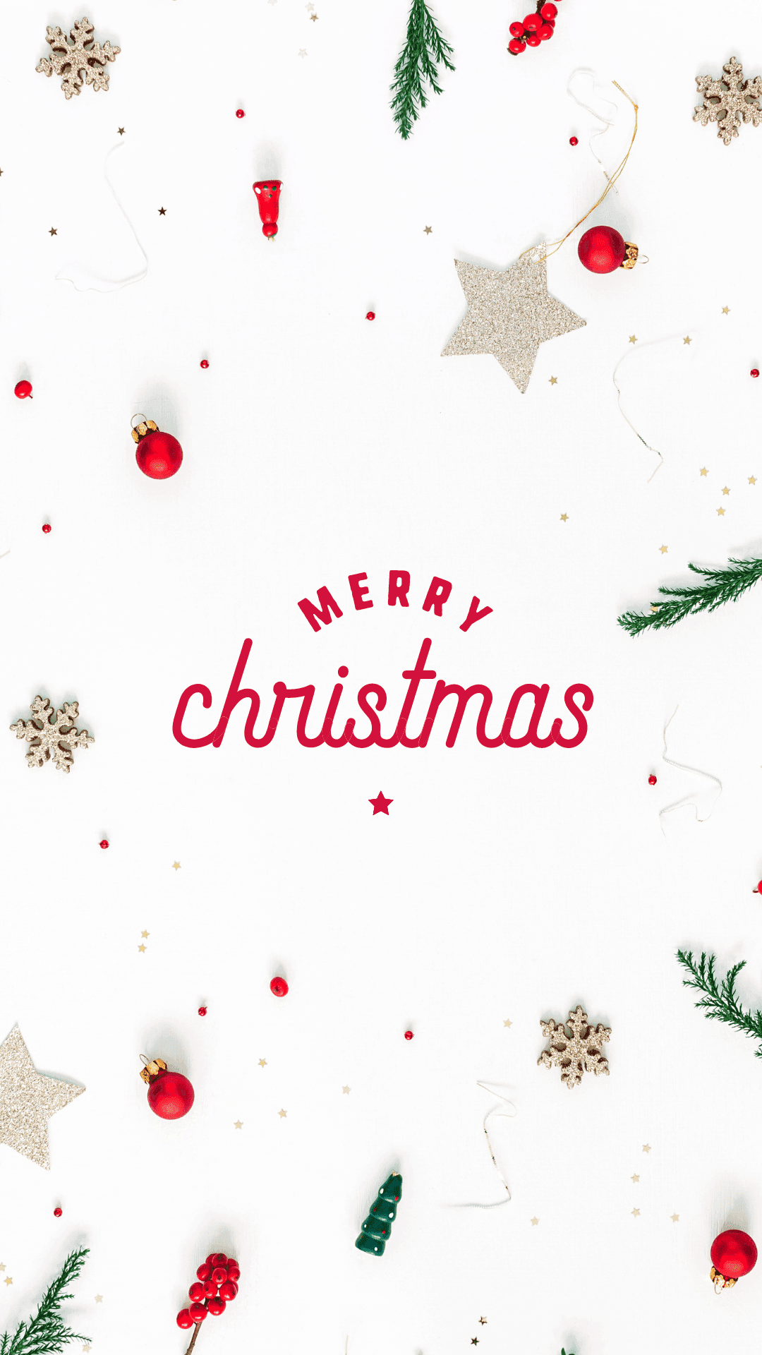 Maging masaya at maliwanag ngayong Pasko gamit ang isang simple ngunit masayang background. Wallpaper