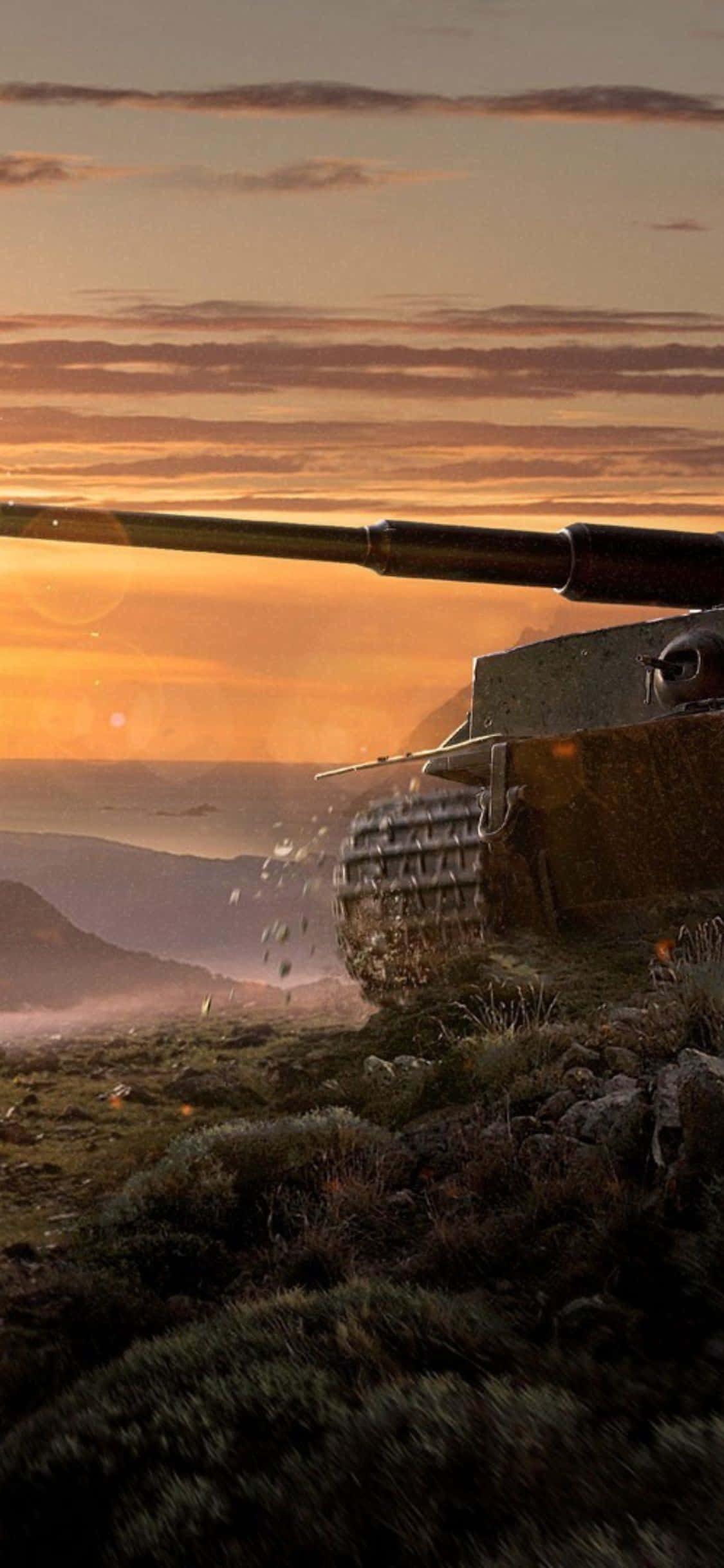 Maging Matalino sa Pinakabagong iPhone Xs Tanks Wallpaper