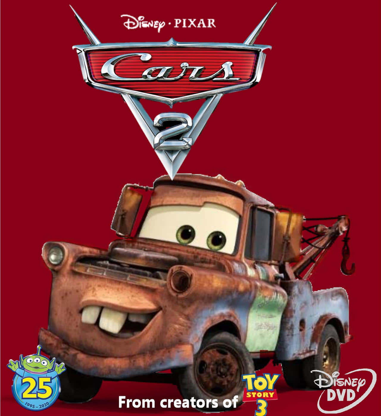 Magkaribal na magkapatid na sina Lightning McQueen at Mater, nagsanib-puwersa. Wallpaper