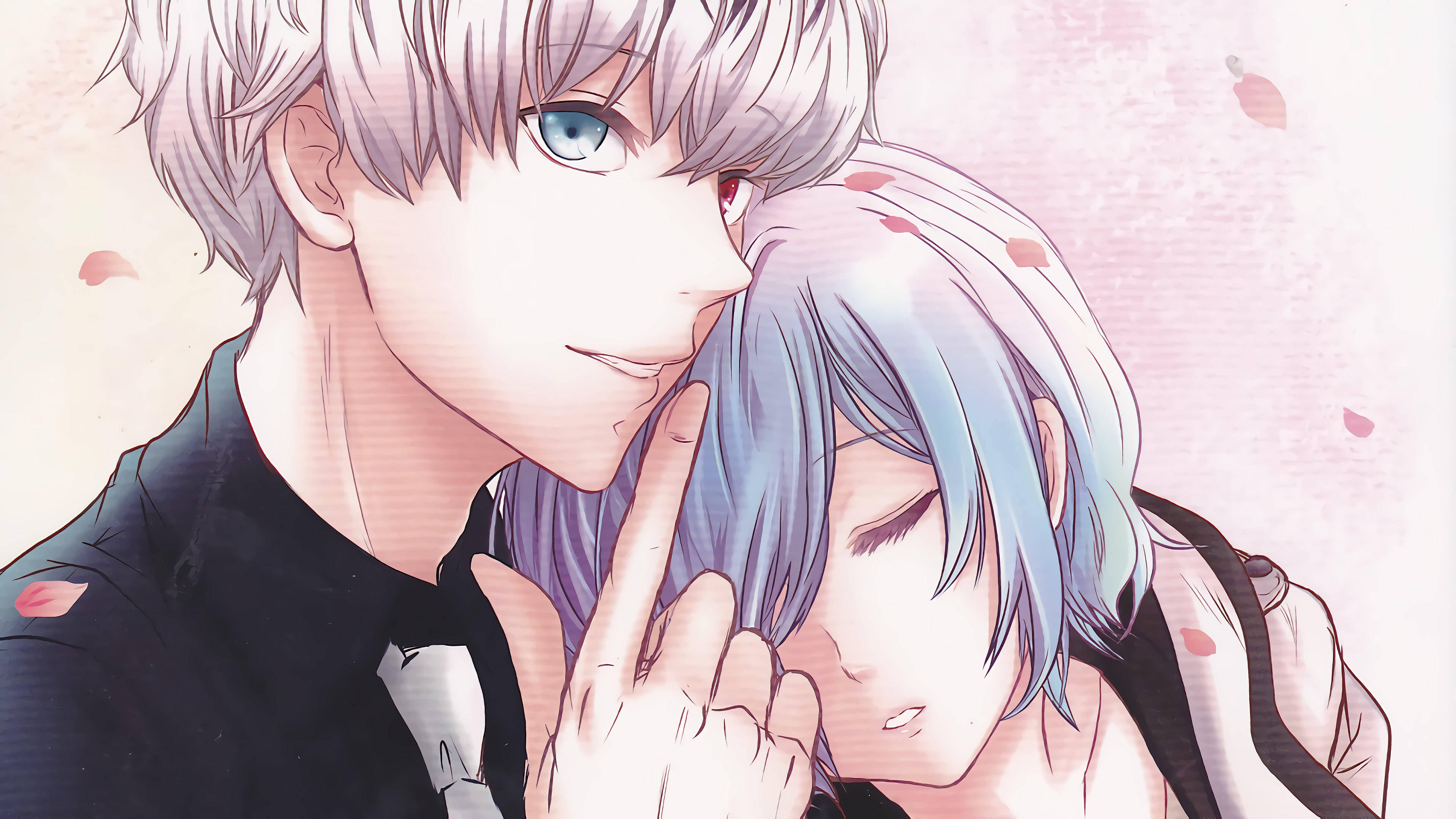 Magkasintahan na Anime Tokyo Ghoul Wallpaper
