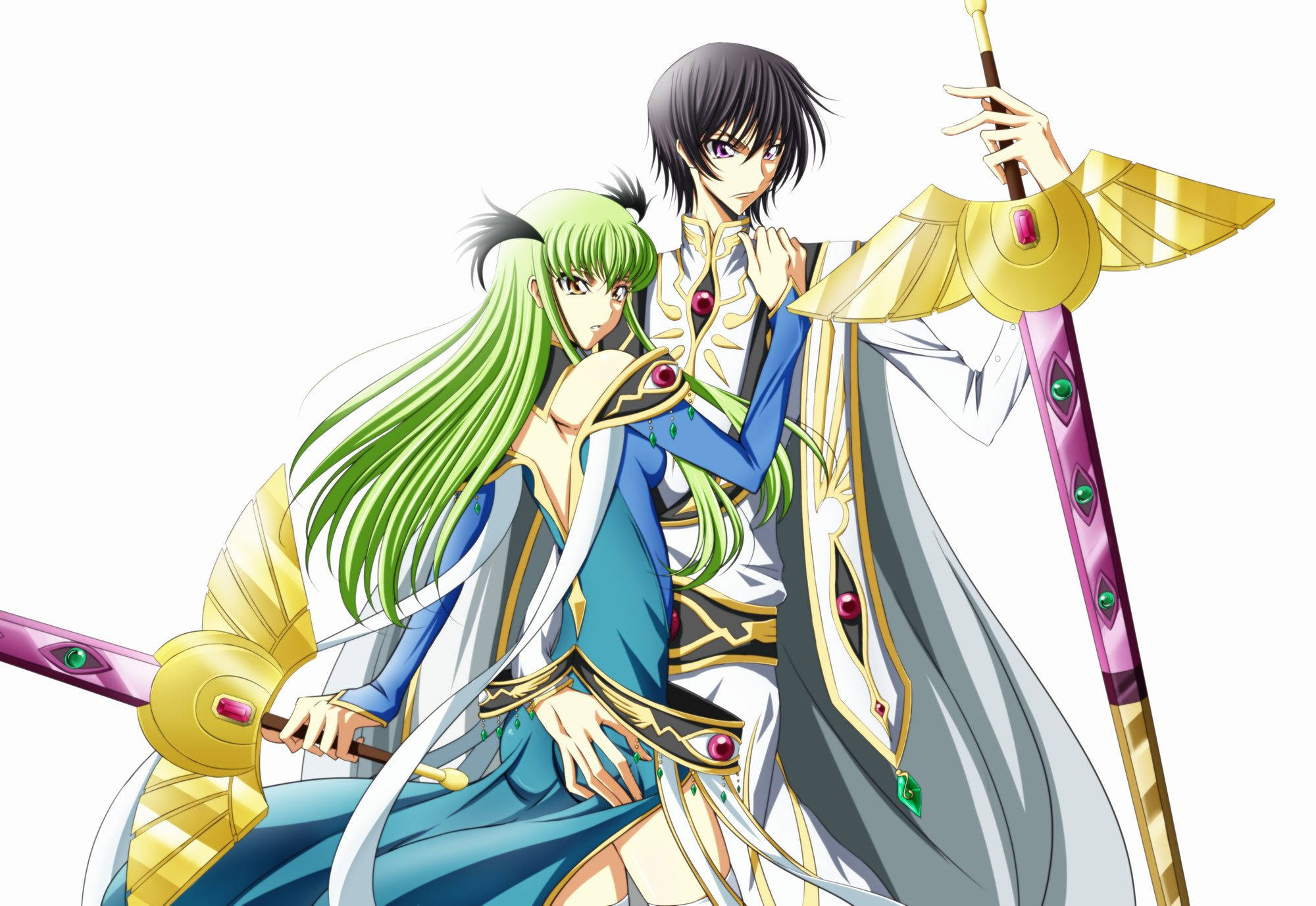 Magkasintahang Anime Code Geass Wallpaper