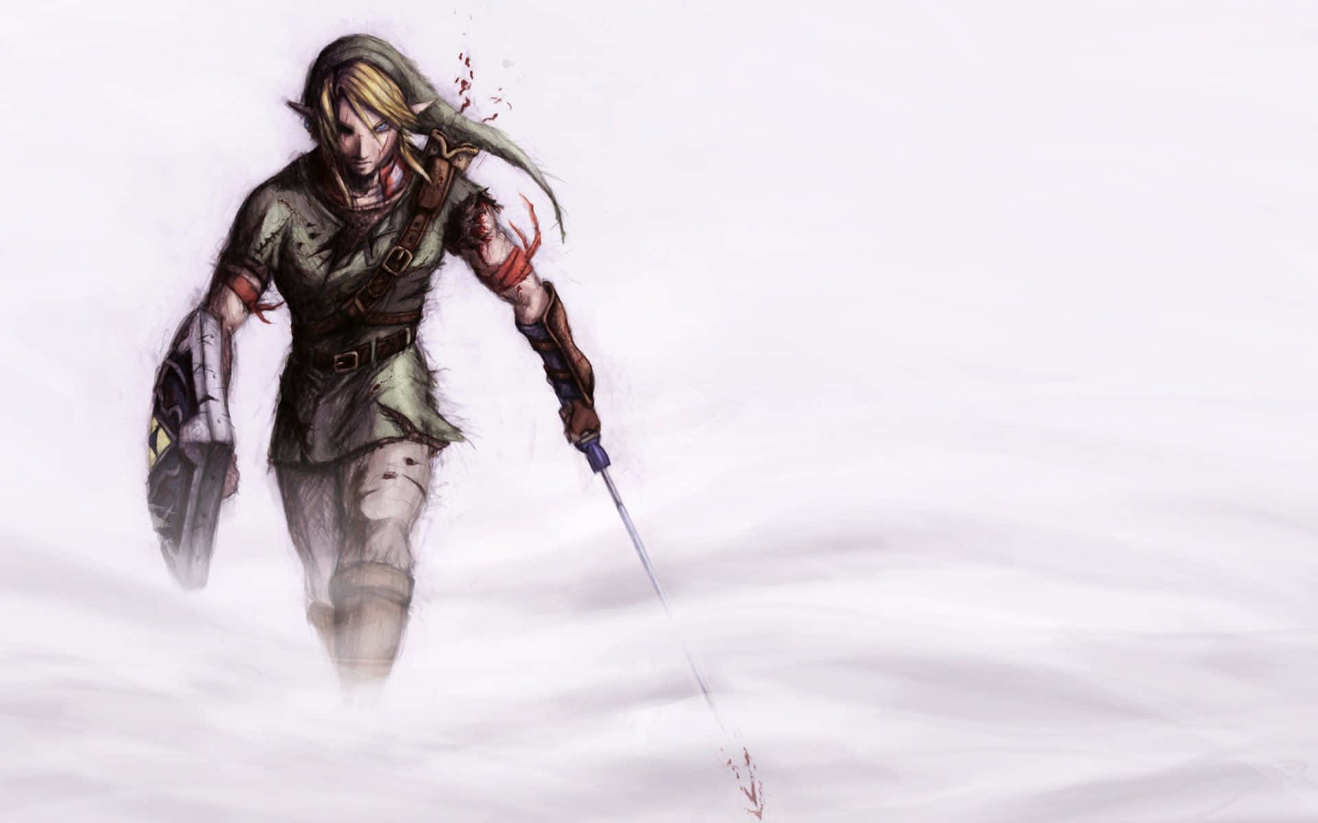 Maglakbay sa Kaharian ng Hyrule sa Legend of Zelda Wallpaper