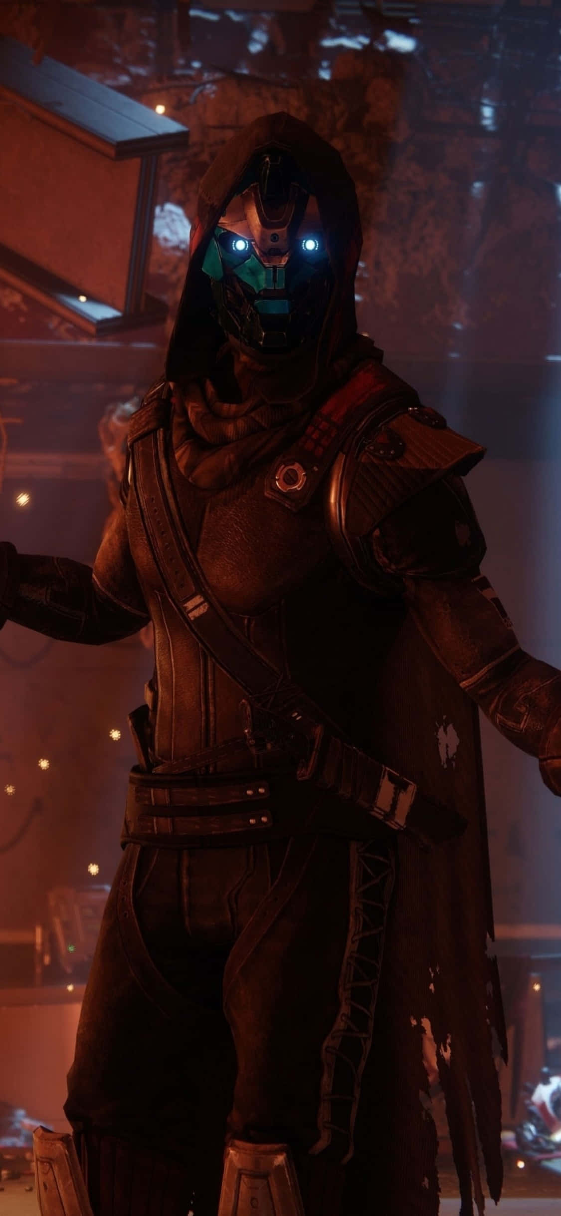 Maglaro kasama ang iPhone Xs at Destiny 2 Wallpaper