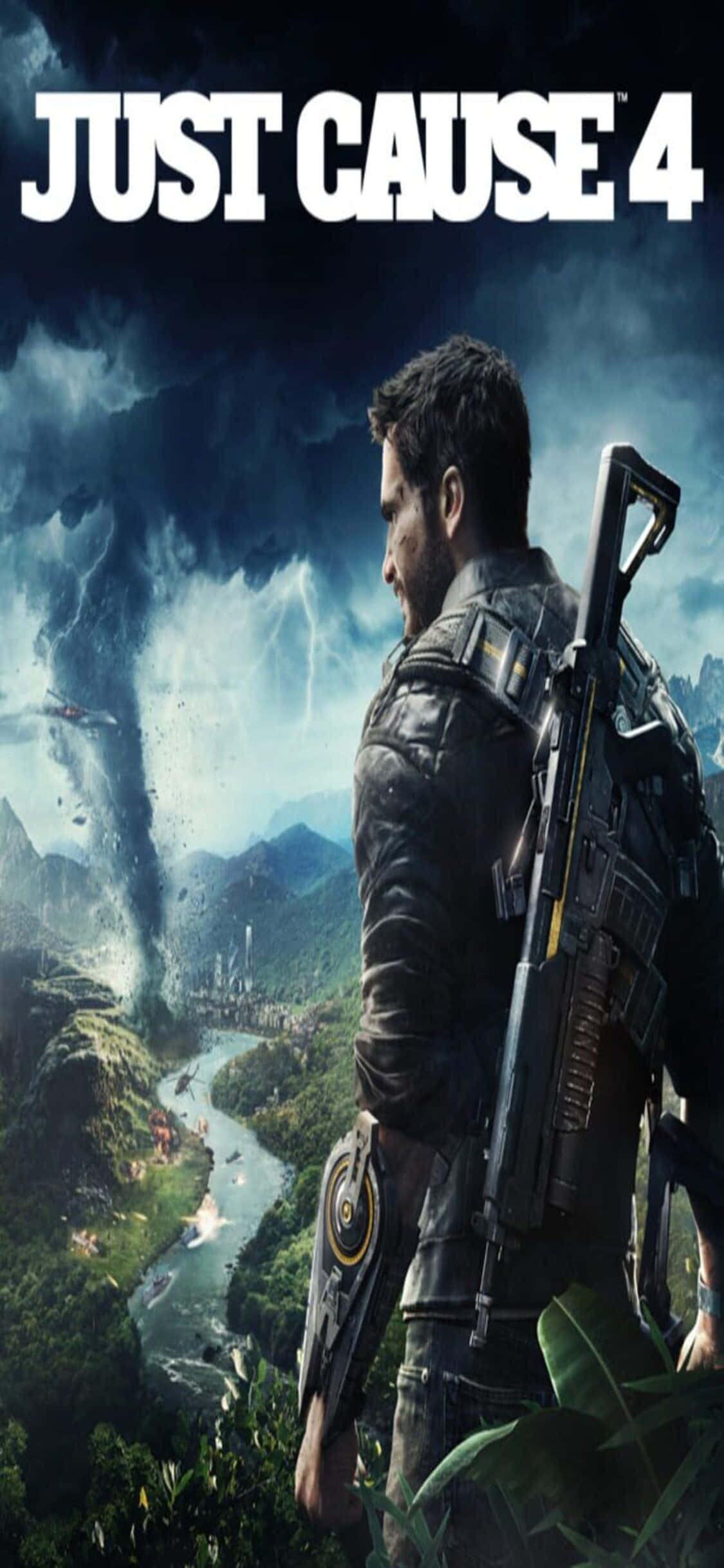 Mag-laro ng Just Cause 4 sa iyong iPhone X! Wallpaper