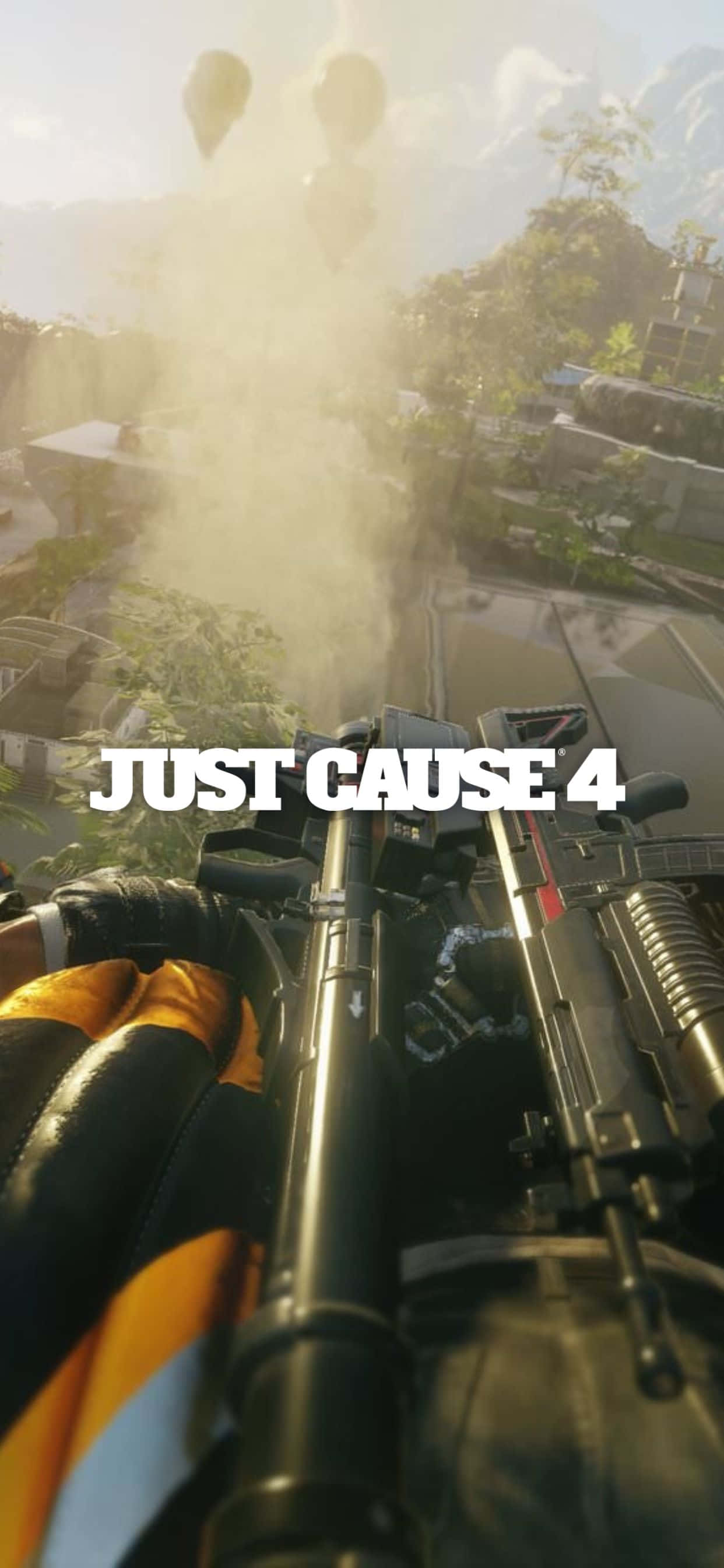 Maglaro ng Just Cause 4 sa iyong iPhone XS Max! Wallpaper