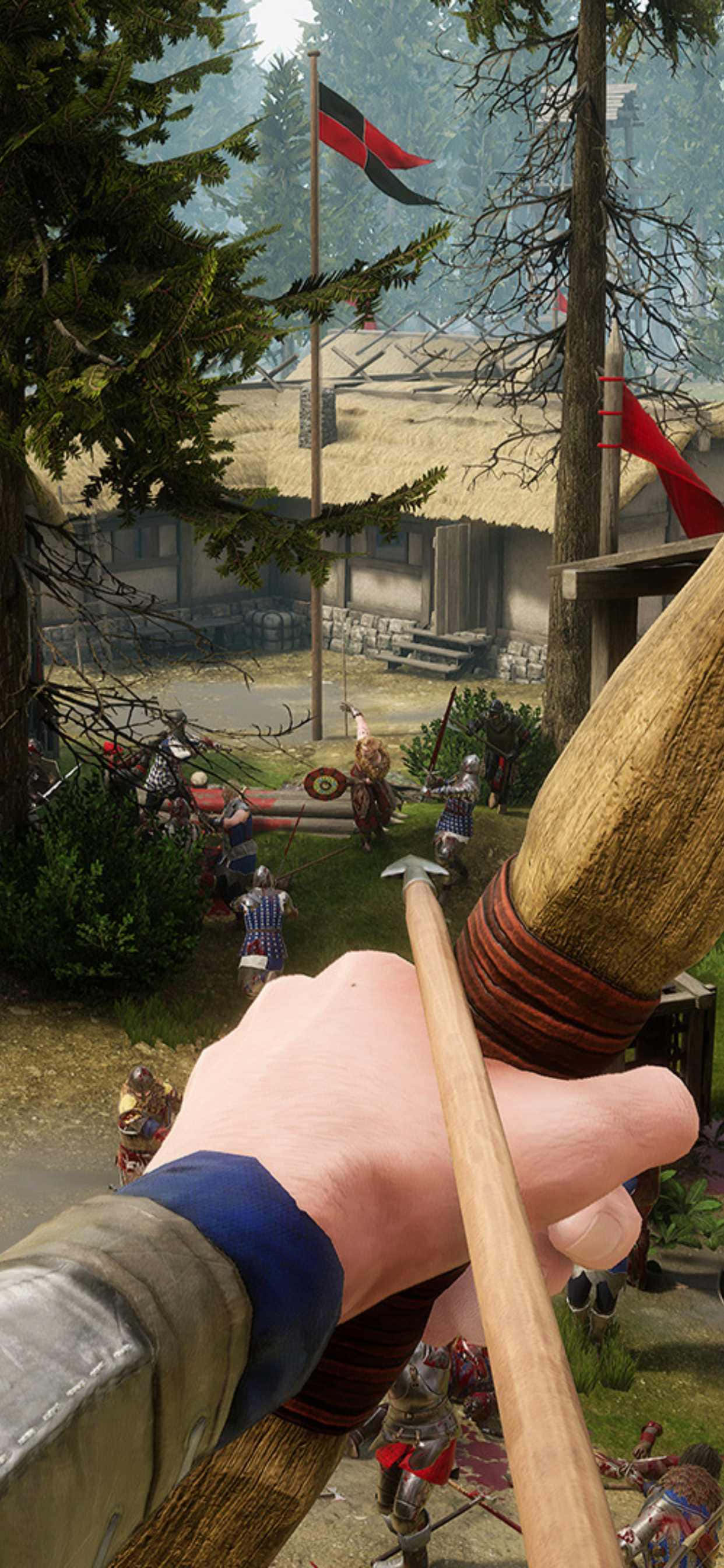 Maglaro ng Mordhau sa Pinakabagong iPhone Wallpaper