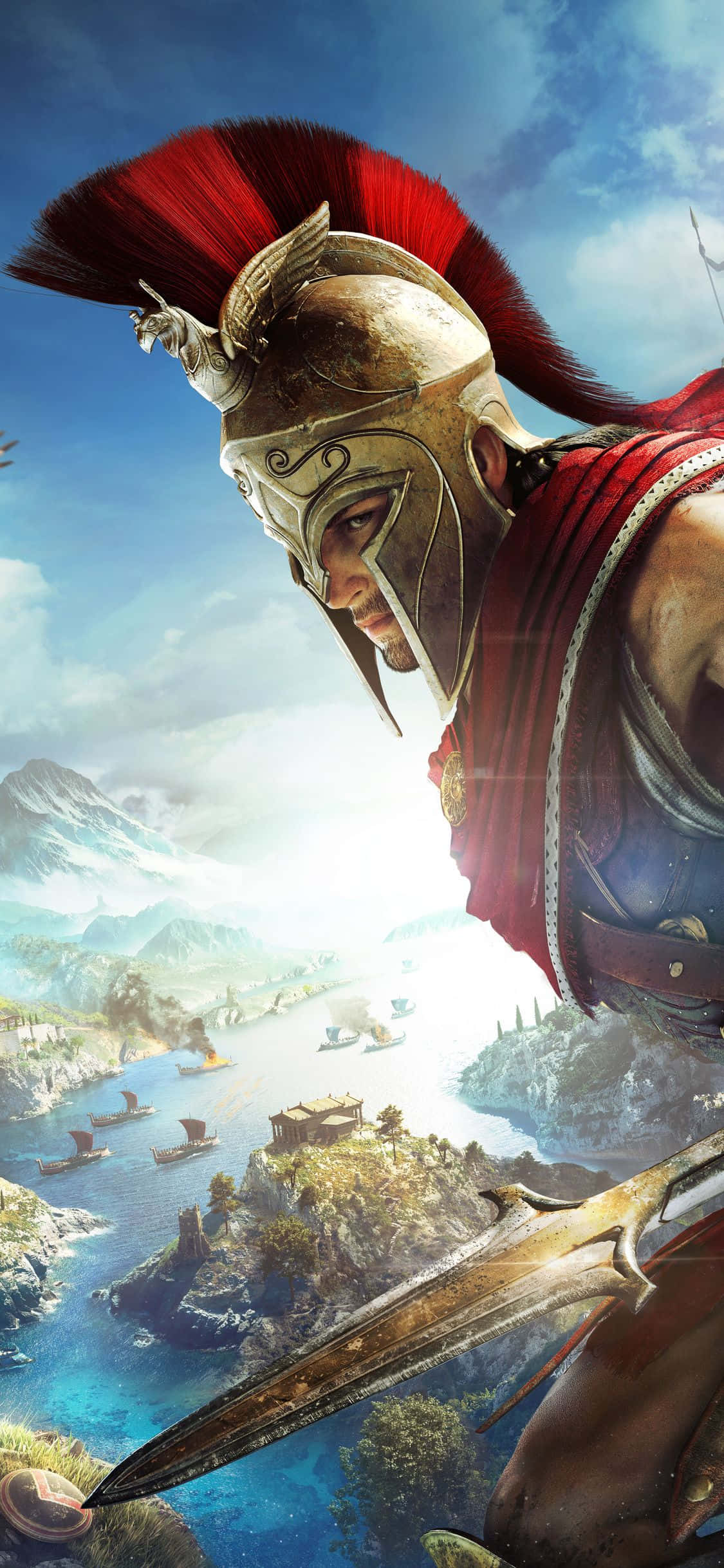 Maglayag online sa Android Assassin's Creed Odyssey Wallpaper