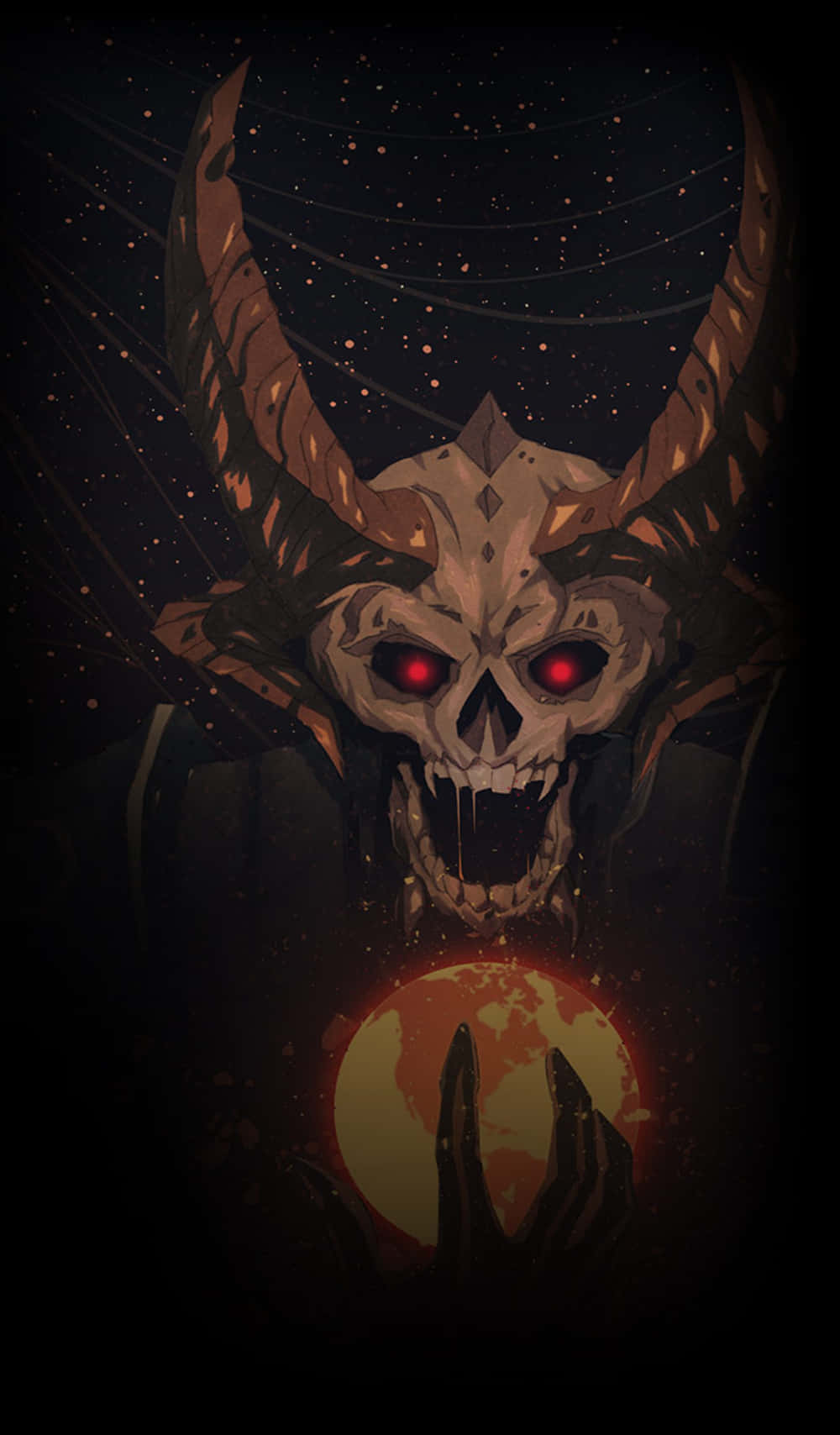Magpahayag ng isang pahayag gamit ang Pixel 3xl Doom's edgy, bright design Wallpaper