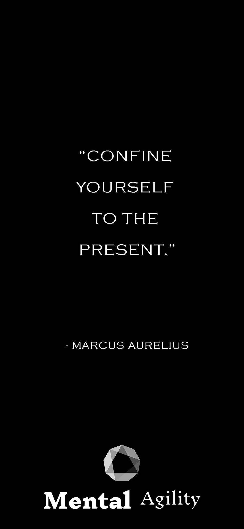 Magpigil Ka Sa Kasalukuyan Stoicism Wallpaper