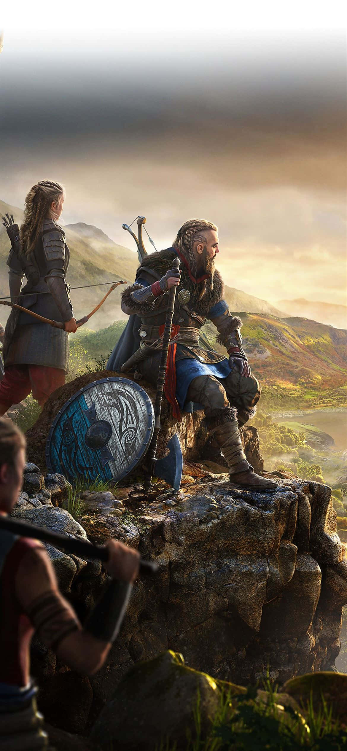 Magsagawa ng mga Pagsalakay sa Panahon ng Viking kasama ang Assassin's Creed Valhalla Wallpaper