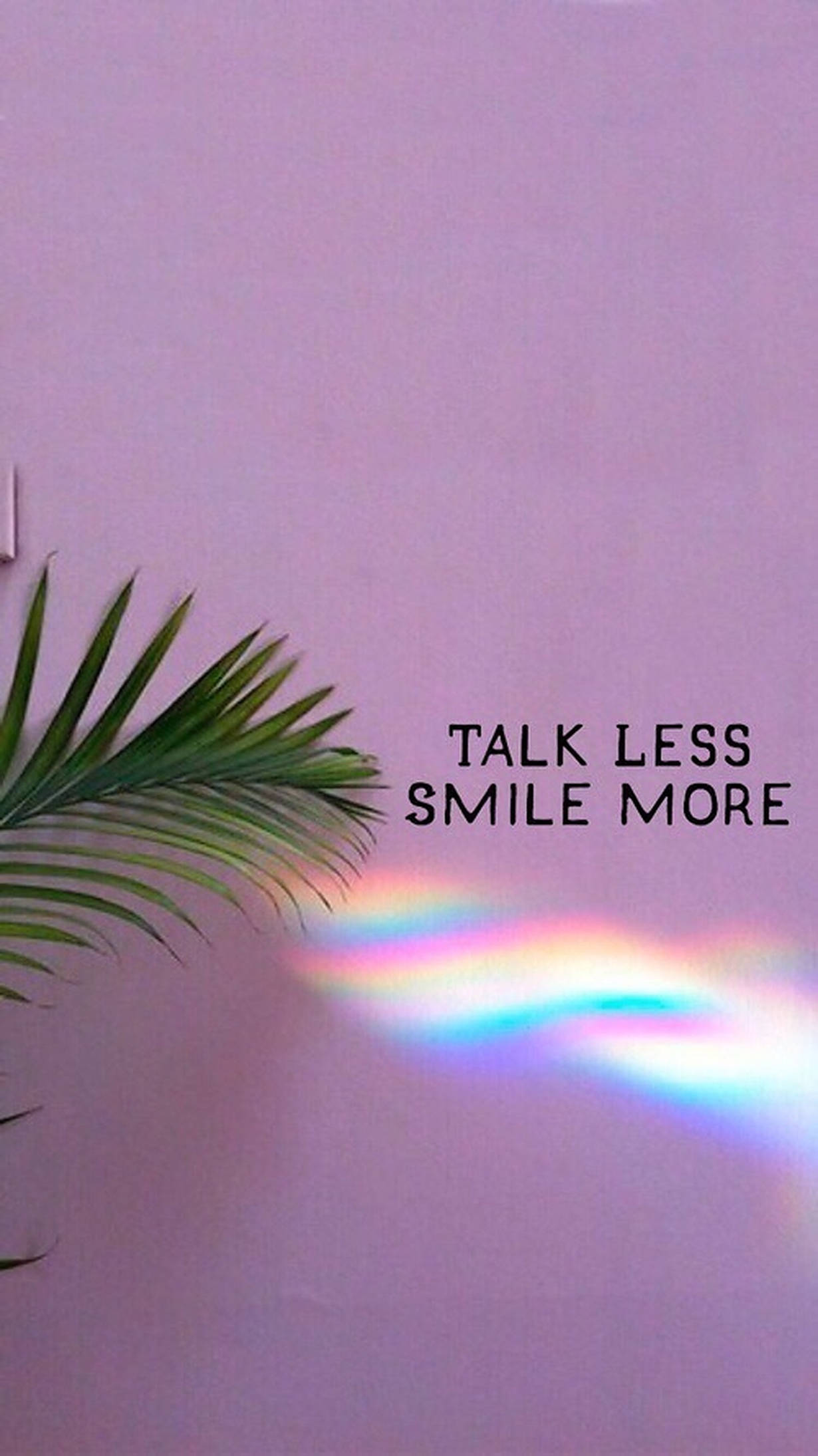 Magsalita nang Mas Kaunting Aesthetic Words Wallpaper