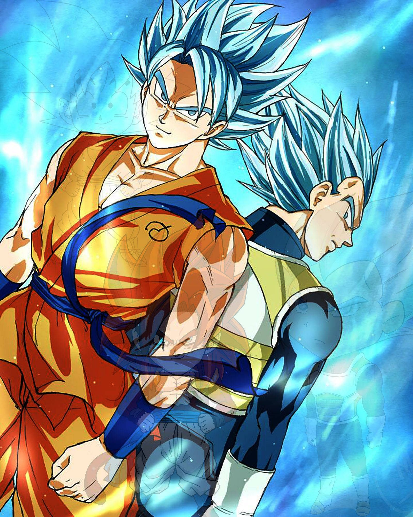 Magsanay nang mas matindi at magsikap para sa mas mataas na mga layunin kasama si Goku sa Dragon Ball Super! Wallpaper