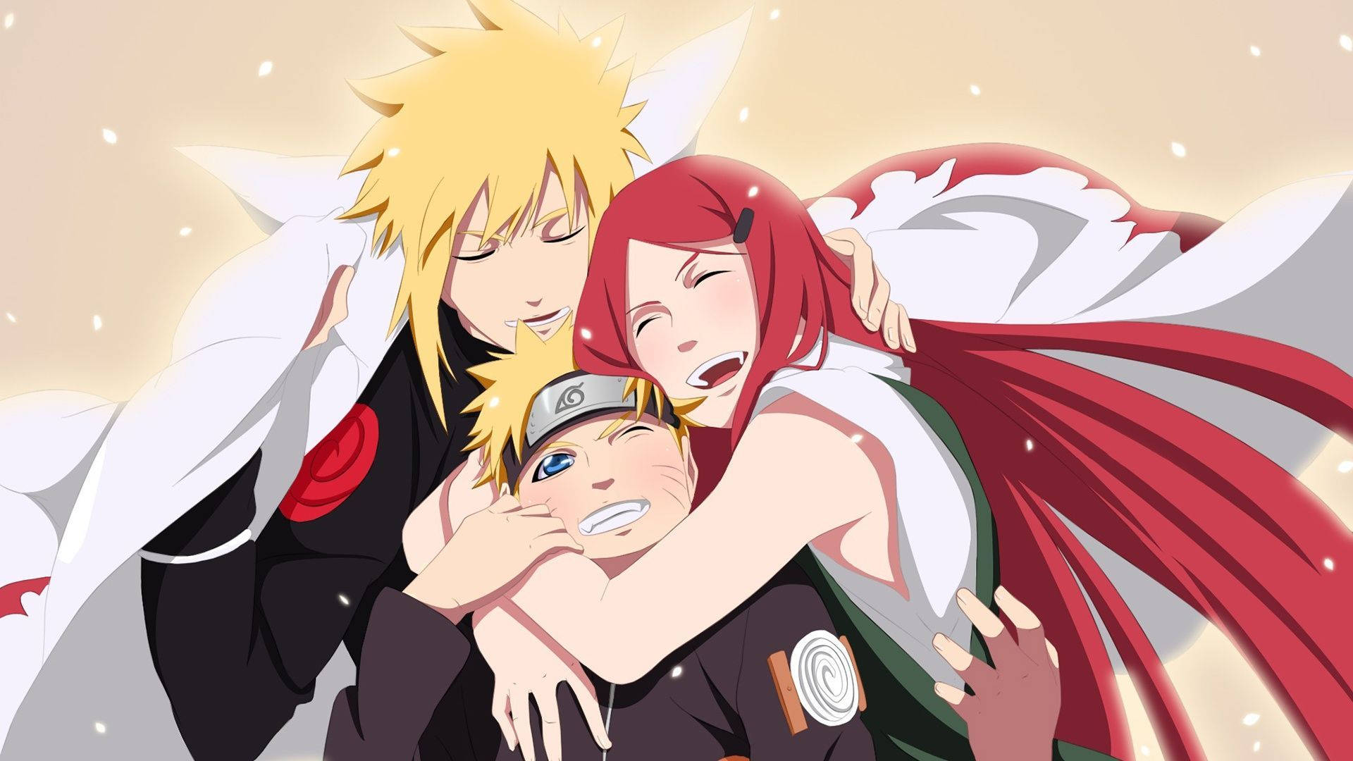 Magsaya sa Isang Araw Kasama ang Pamilya ni Naruto Wallpaper