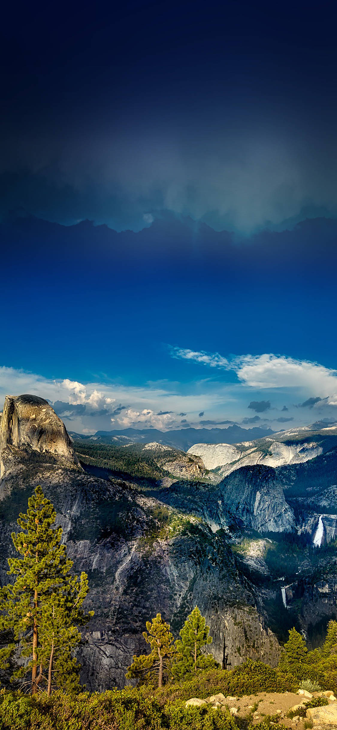 Magsaya sa magandang Yosemite National Park mula sa iyong iPhone Wallpaper