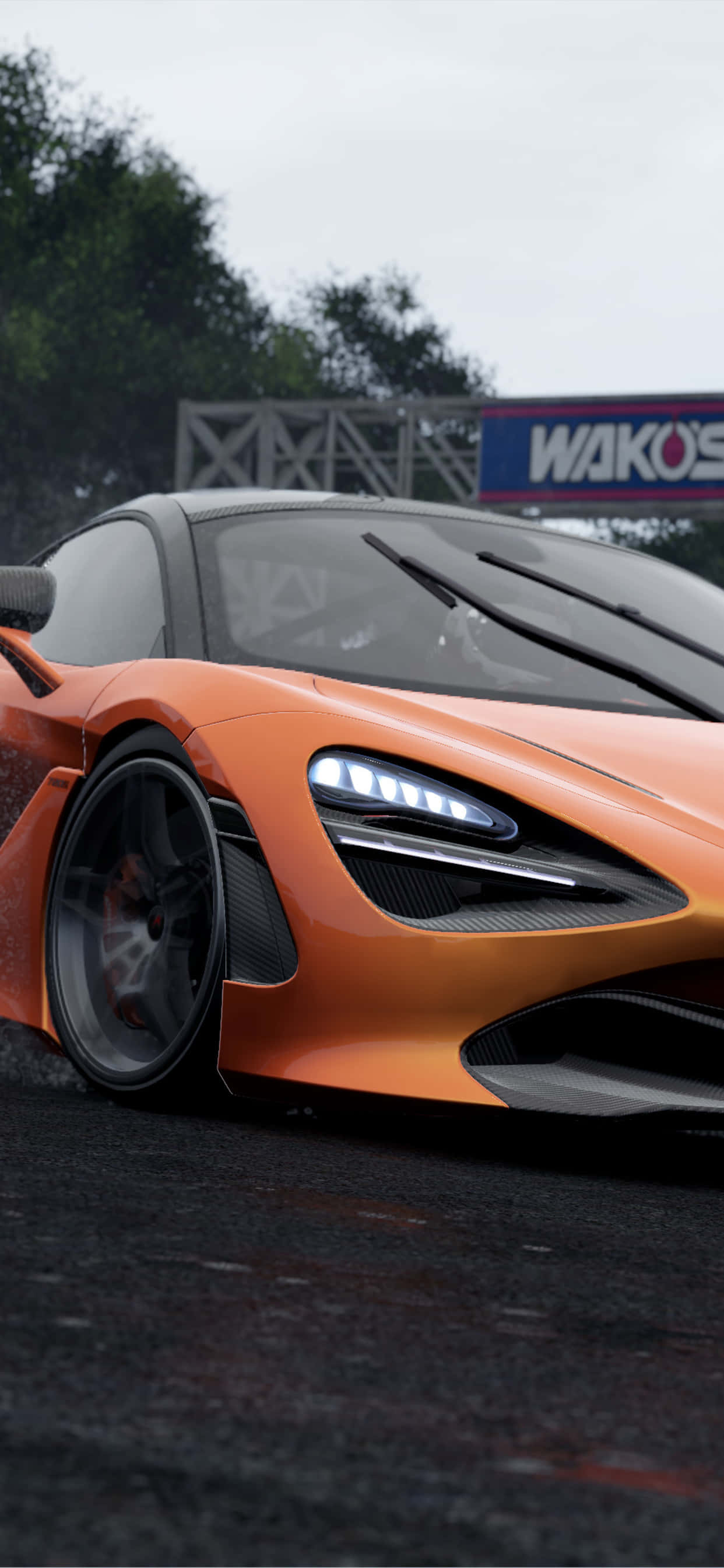 Makisig sa kapanabagan ng mabilis na mundo ng Project Cars 2 gamit ang isang iPhone Xs Max. Wallpaper