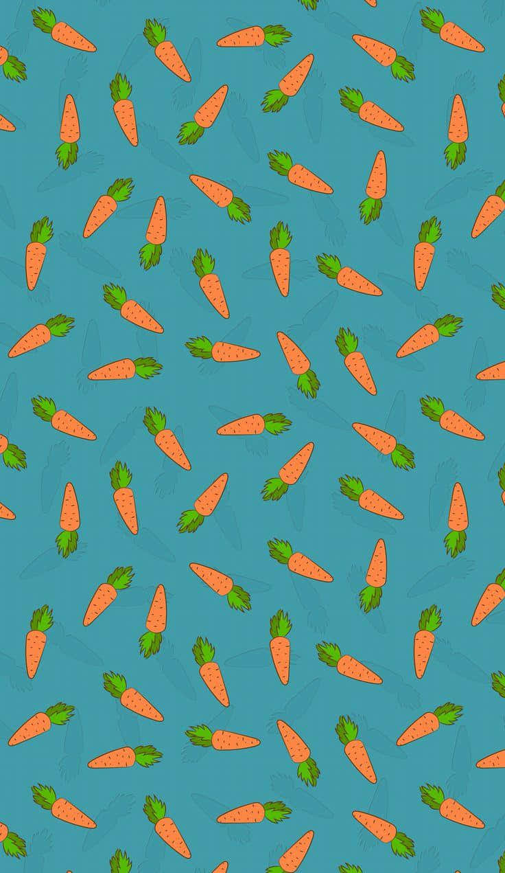 Magsikap para sa Ginto na may Crisp Carrots Wallpaper