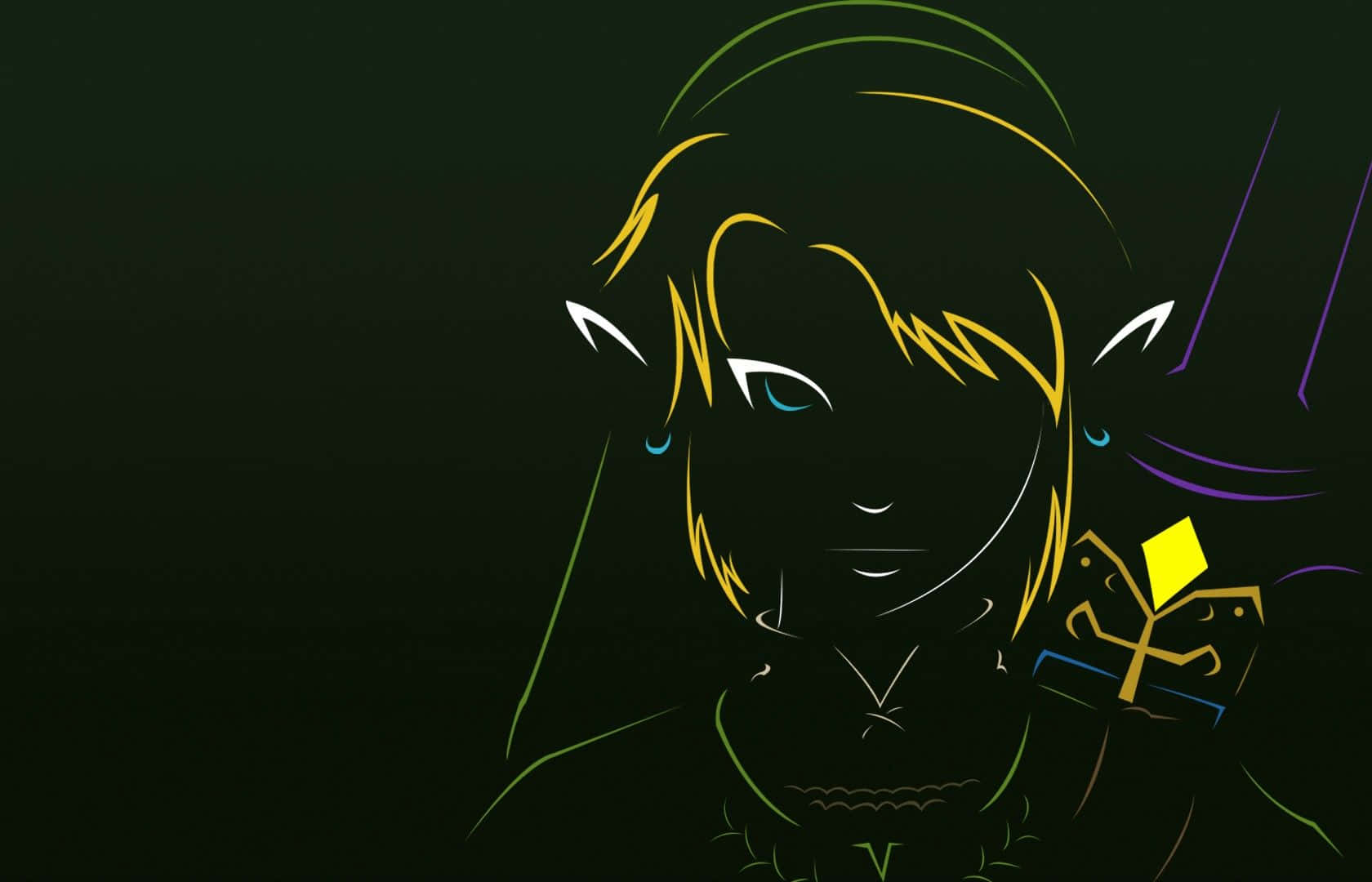 Magsimula sa Kapana-panabik na mga Pakikipagsapalaran sa Hyrule Kasama ang The Legend Of Zelda. Wallpaper